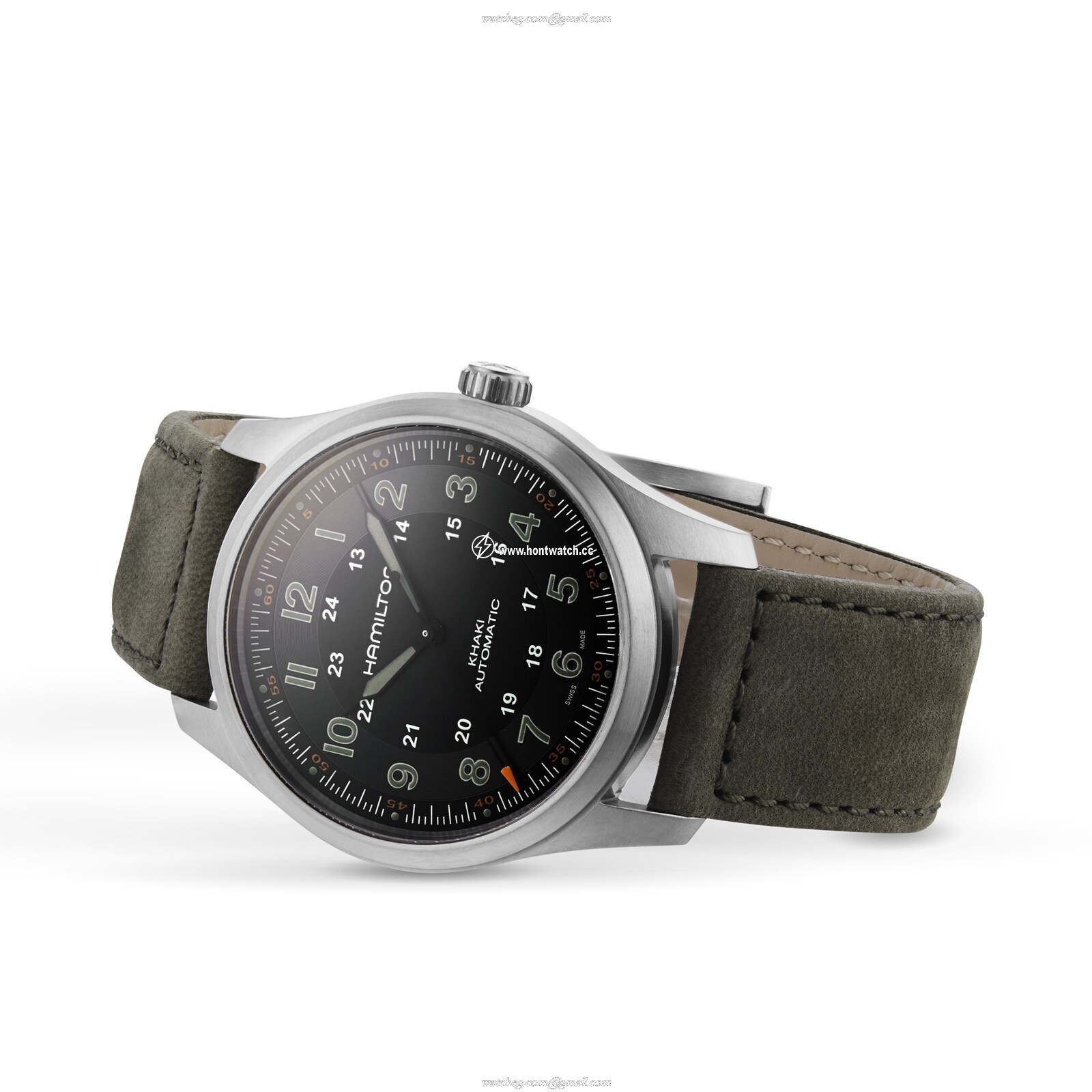 Hamilton Khaki Field Titanium Automatic Black Watch - 38mm | H70205830 - Image 2