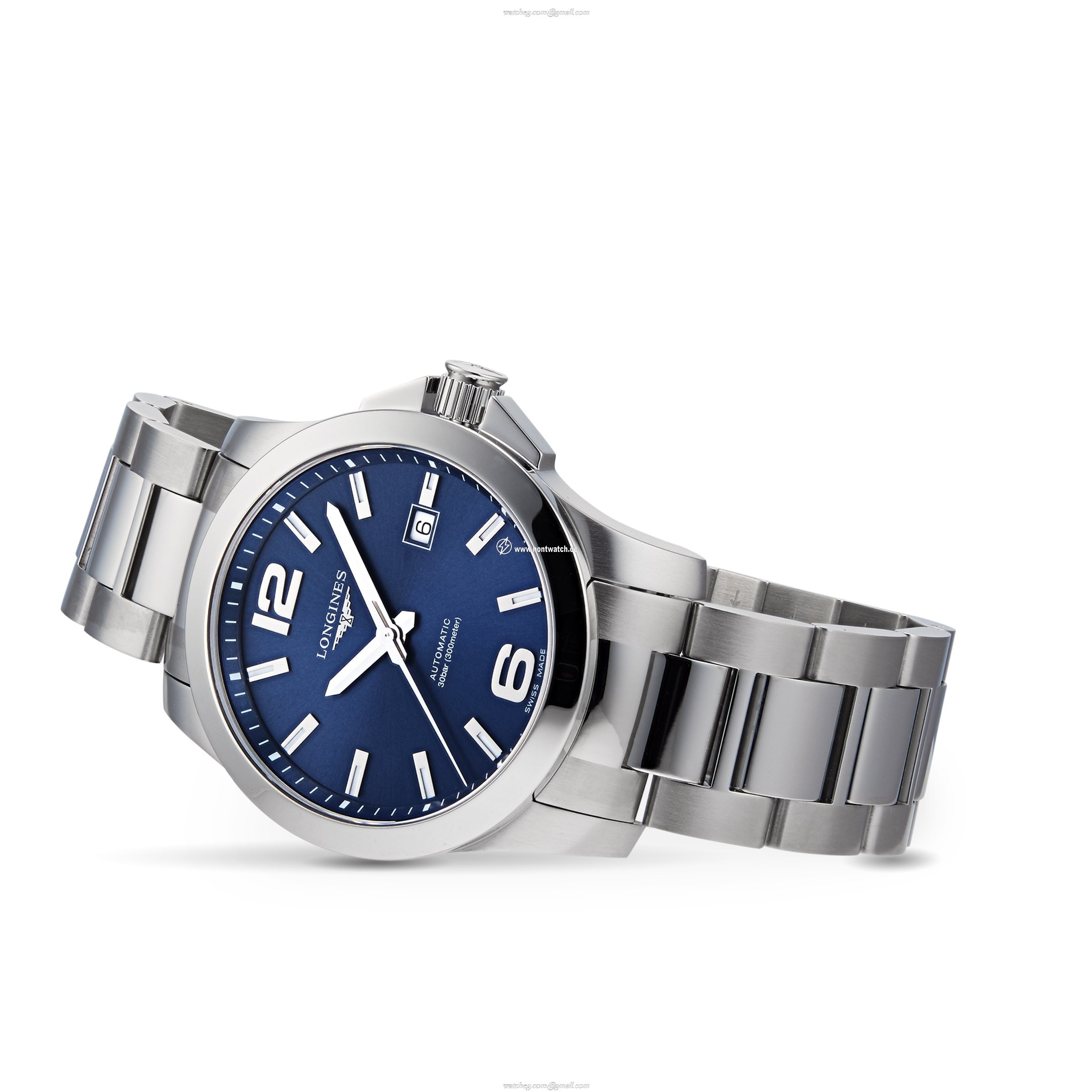 Longines Conquest L37774996 Automatic Blue Dial - 41mm Stainless Steel - Image 2