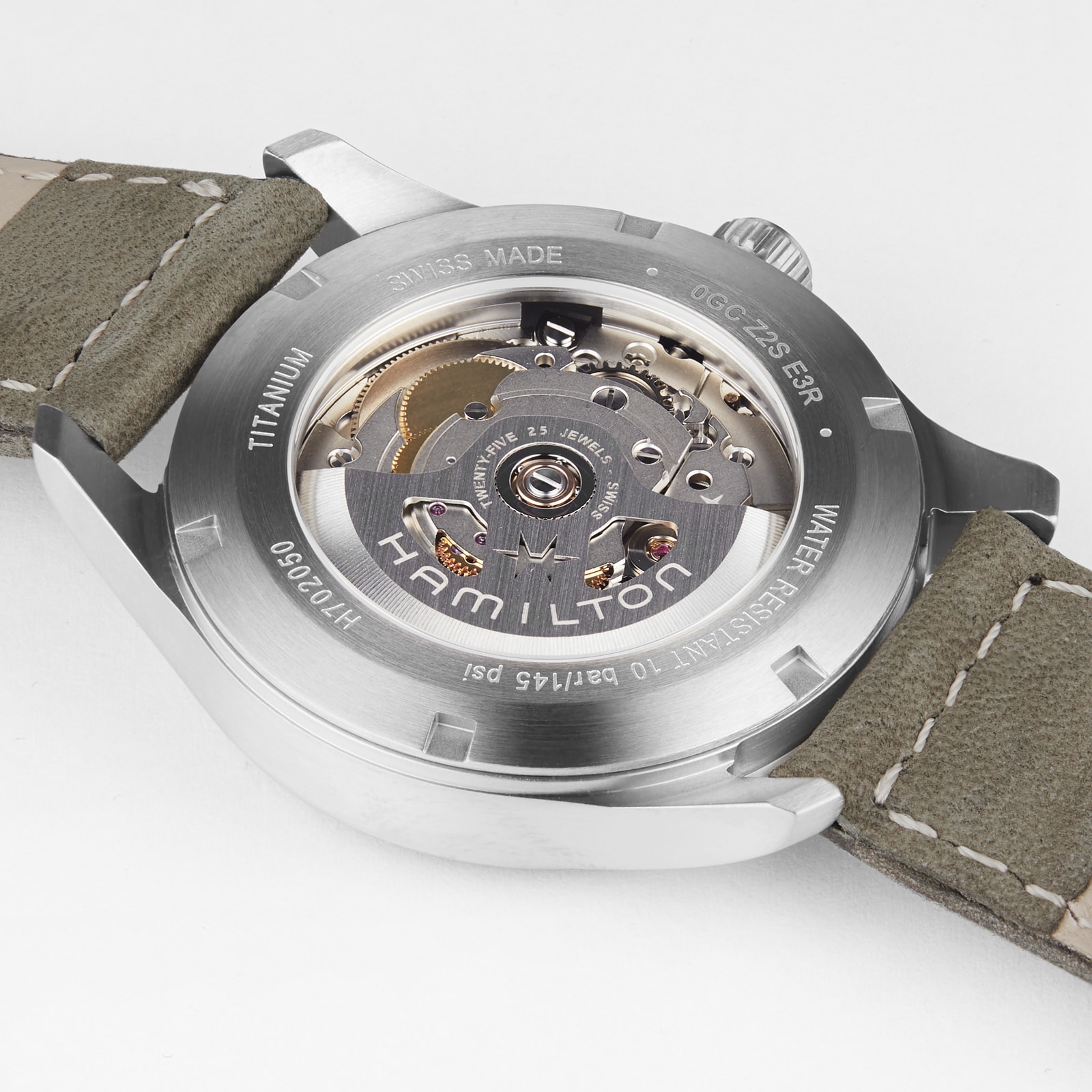 Hamilton Khaki Field Titanium Automatic Black Watch - 38mm | H70205830 - Image 3