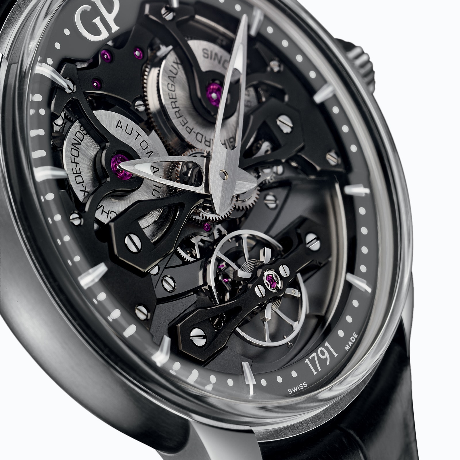 Girard-Perregaux Neo Bridges Titanium Automatic Watch - 45mm - Image 3