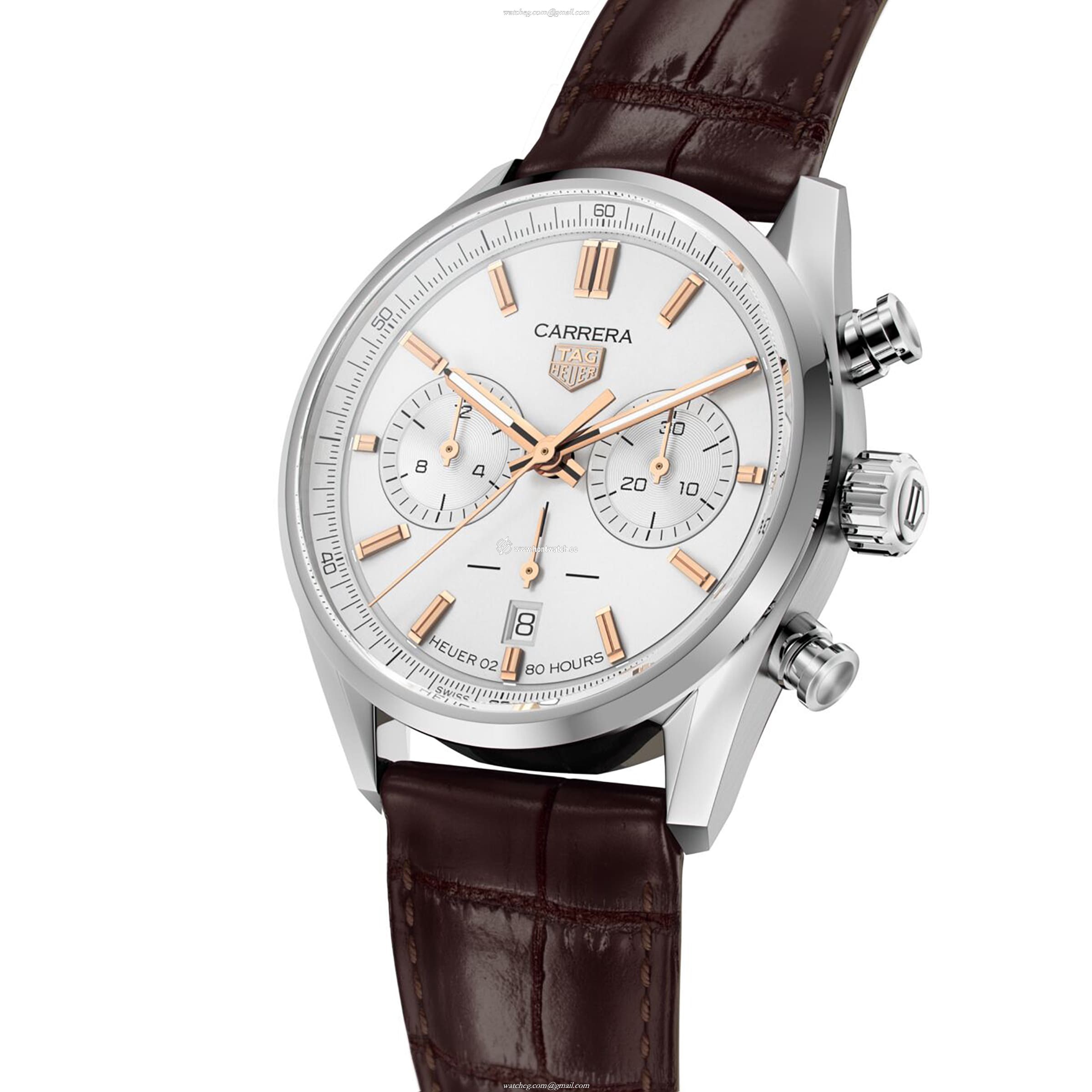 TAG Heuer Carrera CBN2013.FC6483 | 42mm Automatic Silver Dial | Stainless Steel - Image 2
