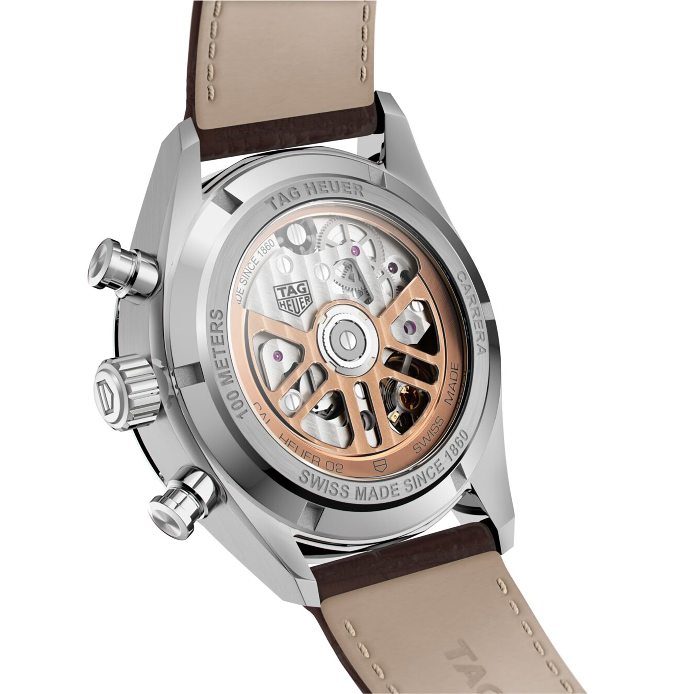 TAG Heuer Carrera CBN2013.FC6483 | 42mm Automatic Silver Dial | Stainless Steel - Image 4