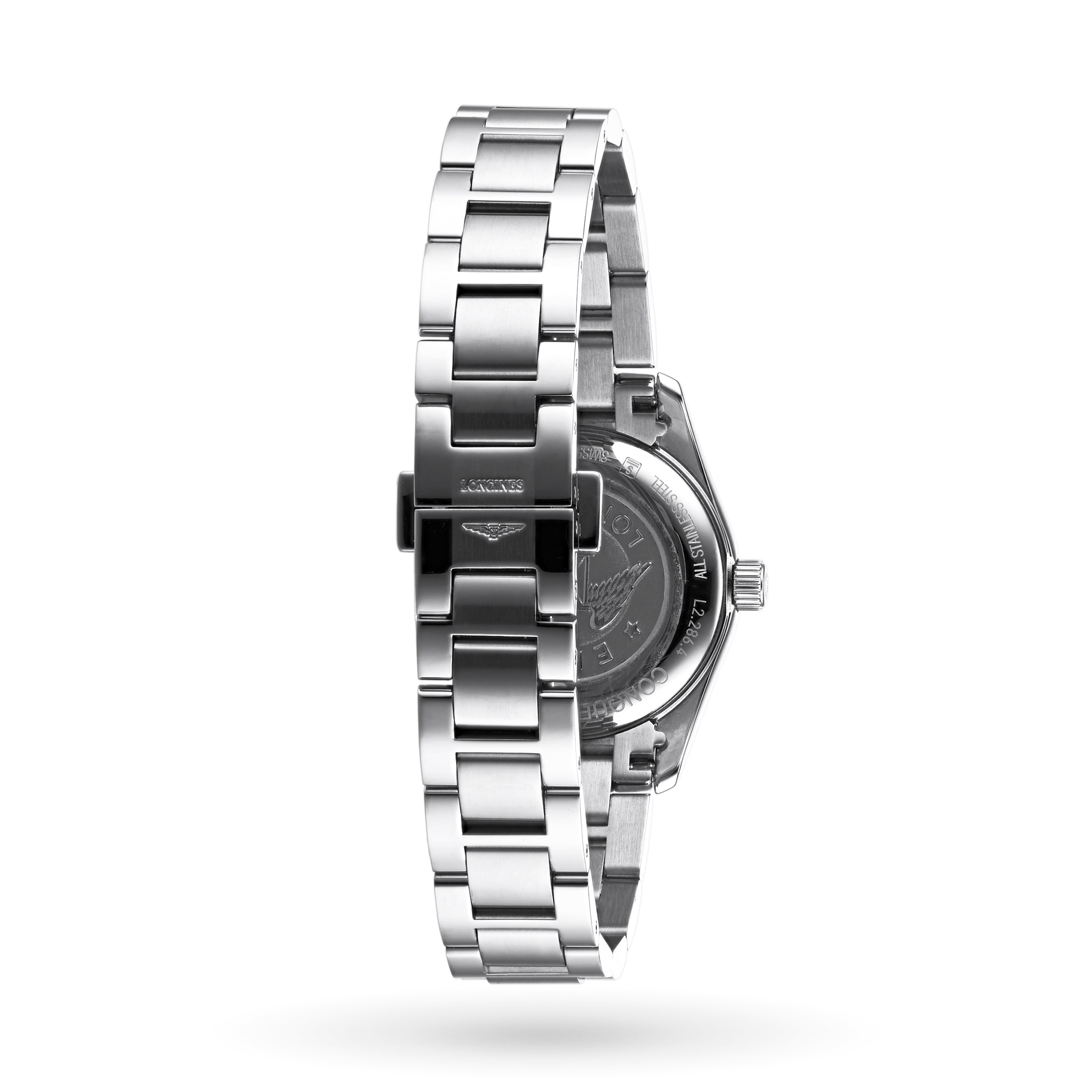 Longines Conquest L22864726 | 29.5mm Silver Dial | Stainless Steel Quartz Watch - Image 4