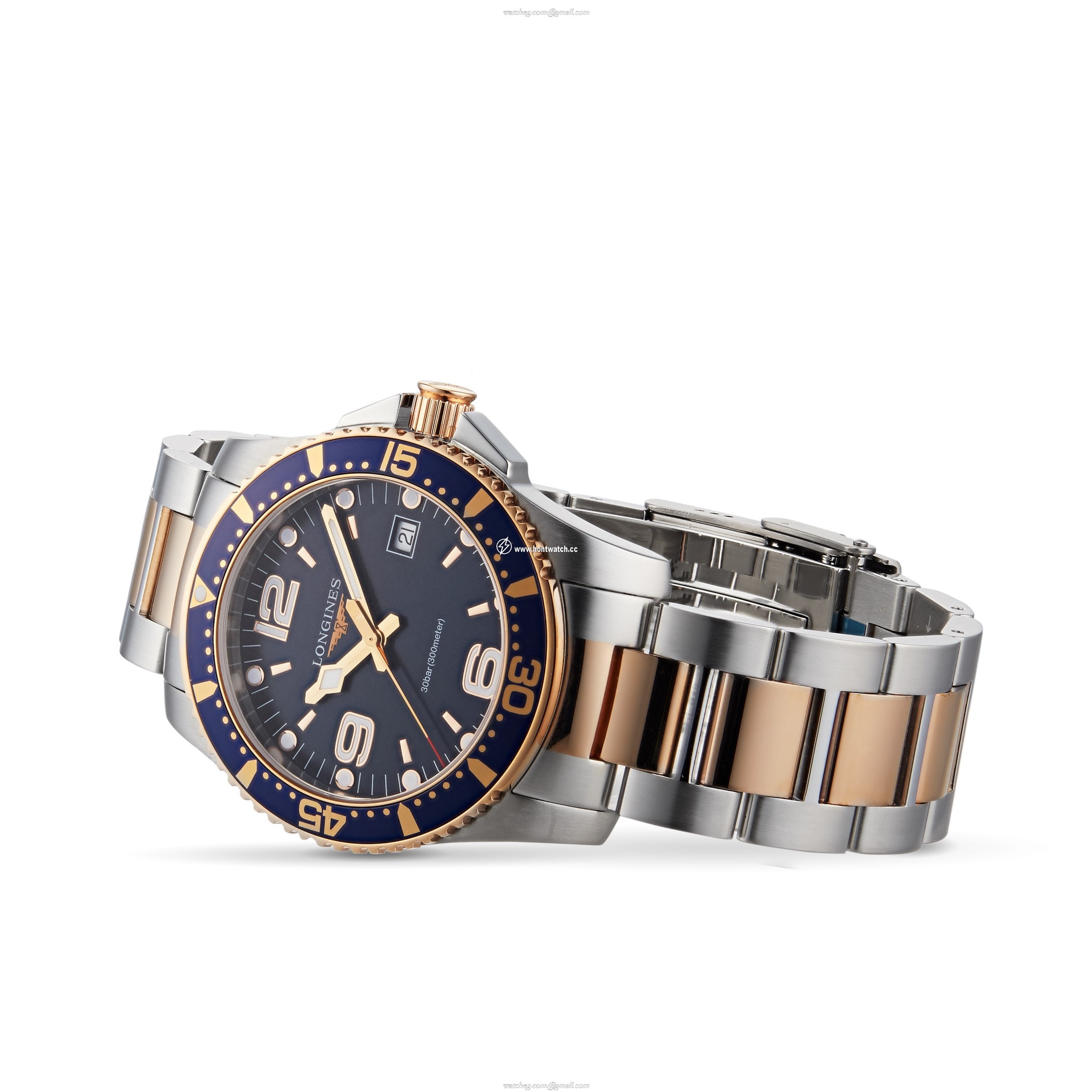 Longines HydroConquest L37403987 | 41mm Blue Dial | Quartz | 300m Water Resistant - Image 2