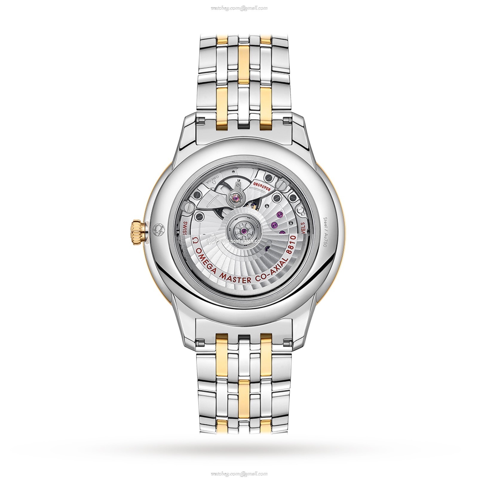 Omega De Ville Prestige Automatic Watch - 41mm Silver Dial - Steel & Gold - Image 2