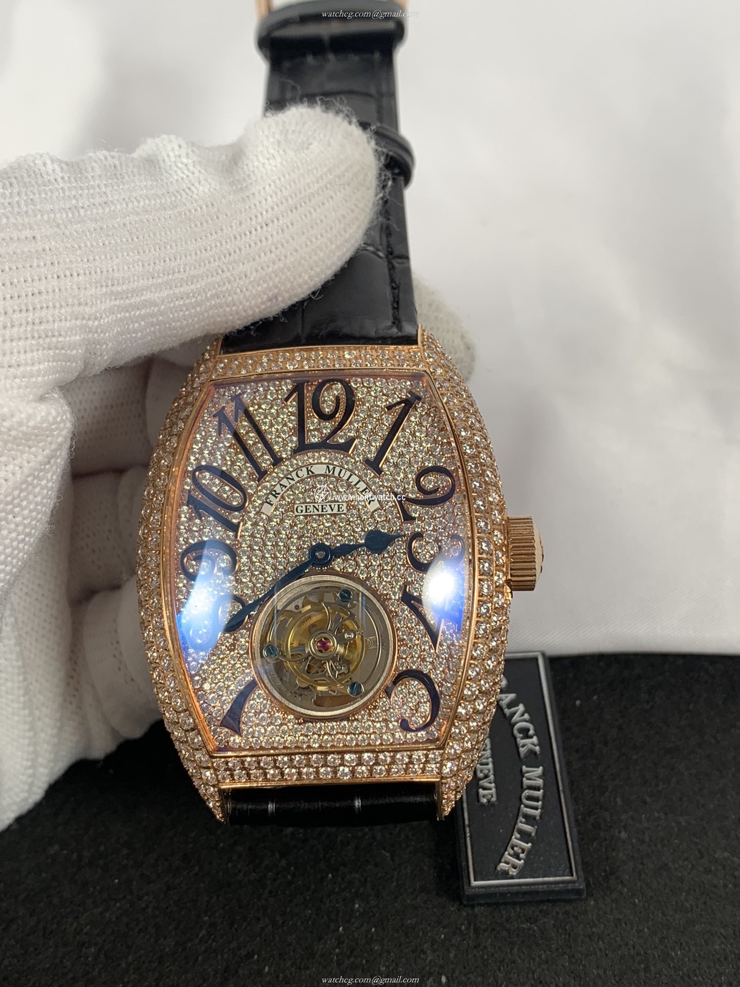 Franck Muller Cintree Curvex Imperial Tourbillon 8880 Replica - Mens Watch