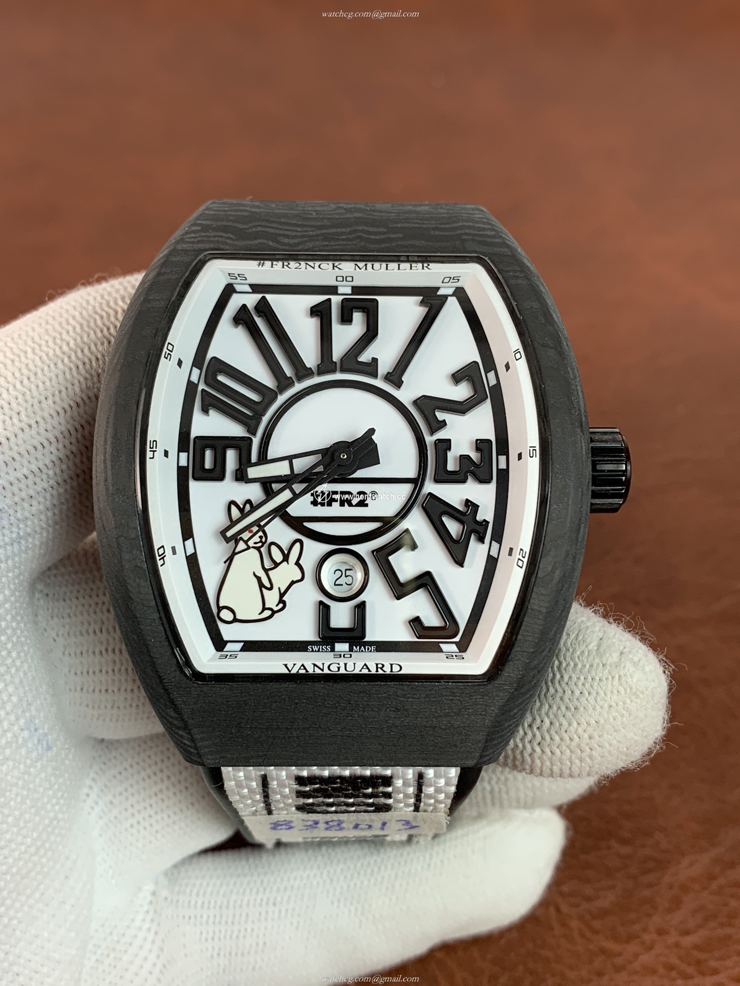 Franck Muller Vanguard Chronograph Replica - Valjoux 7750 - 41mm Mens Watch