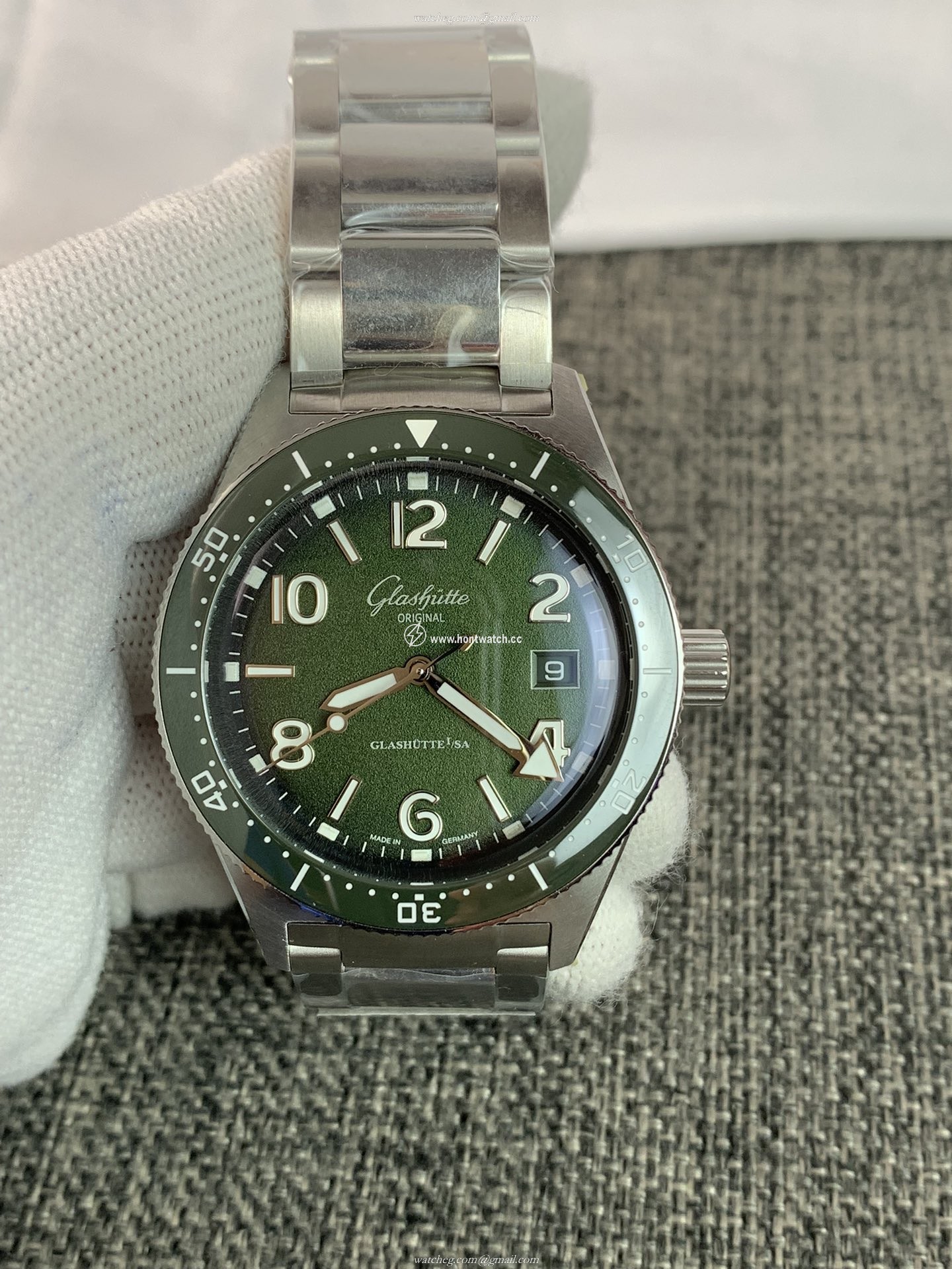 Glashutte Men Seamaster 13911138370 Replica - 39.5mm Automatic - Sellita SW200