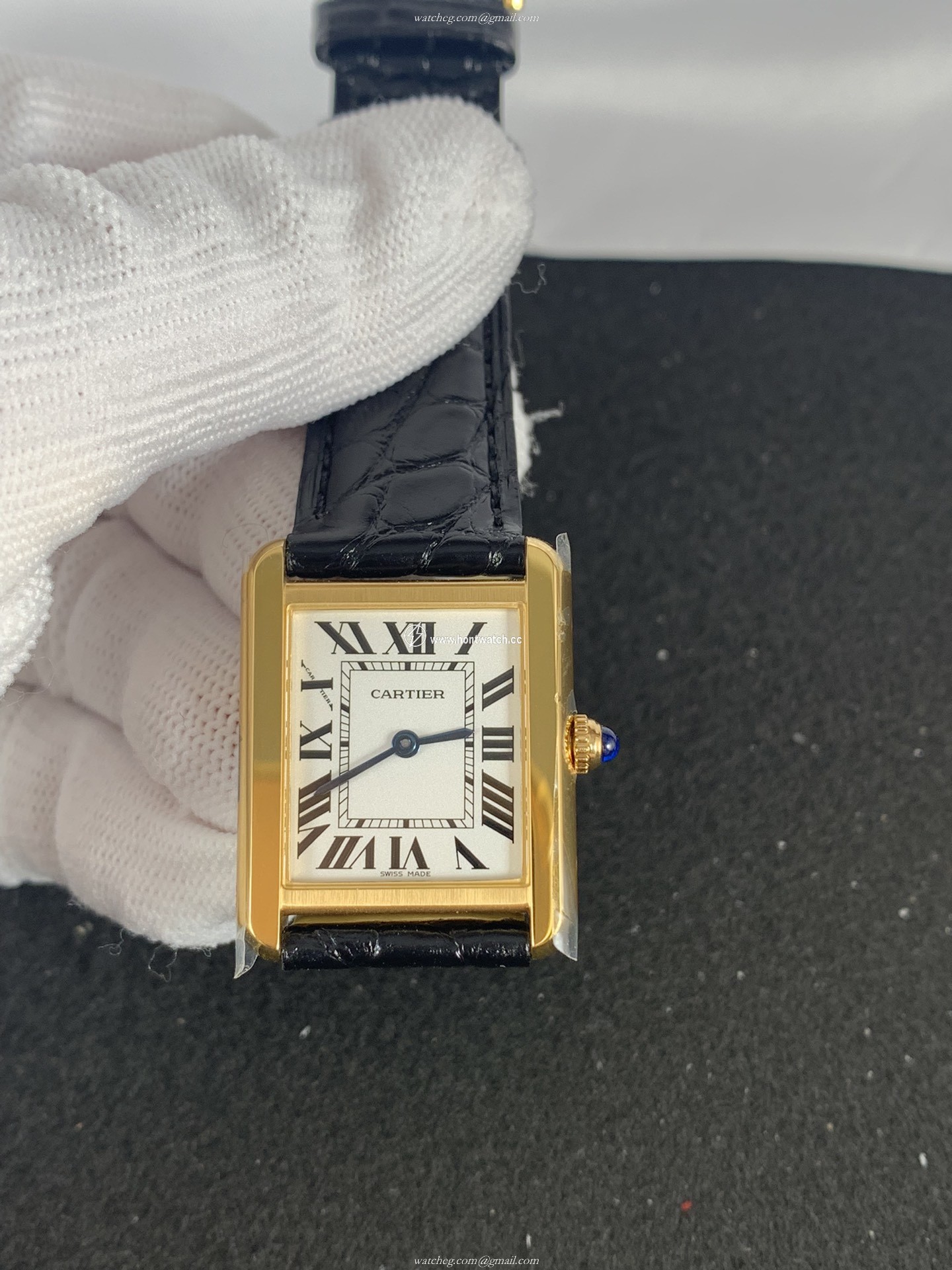 Cartier Tank Replica Watch for Men - Quartz Movement | 24.5 mm Case