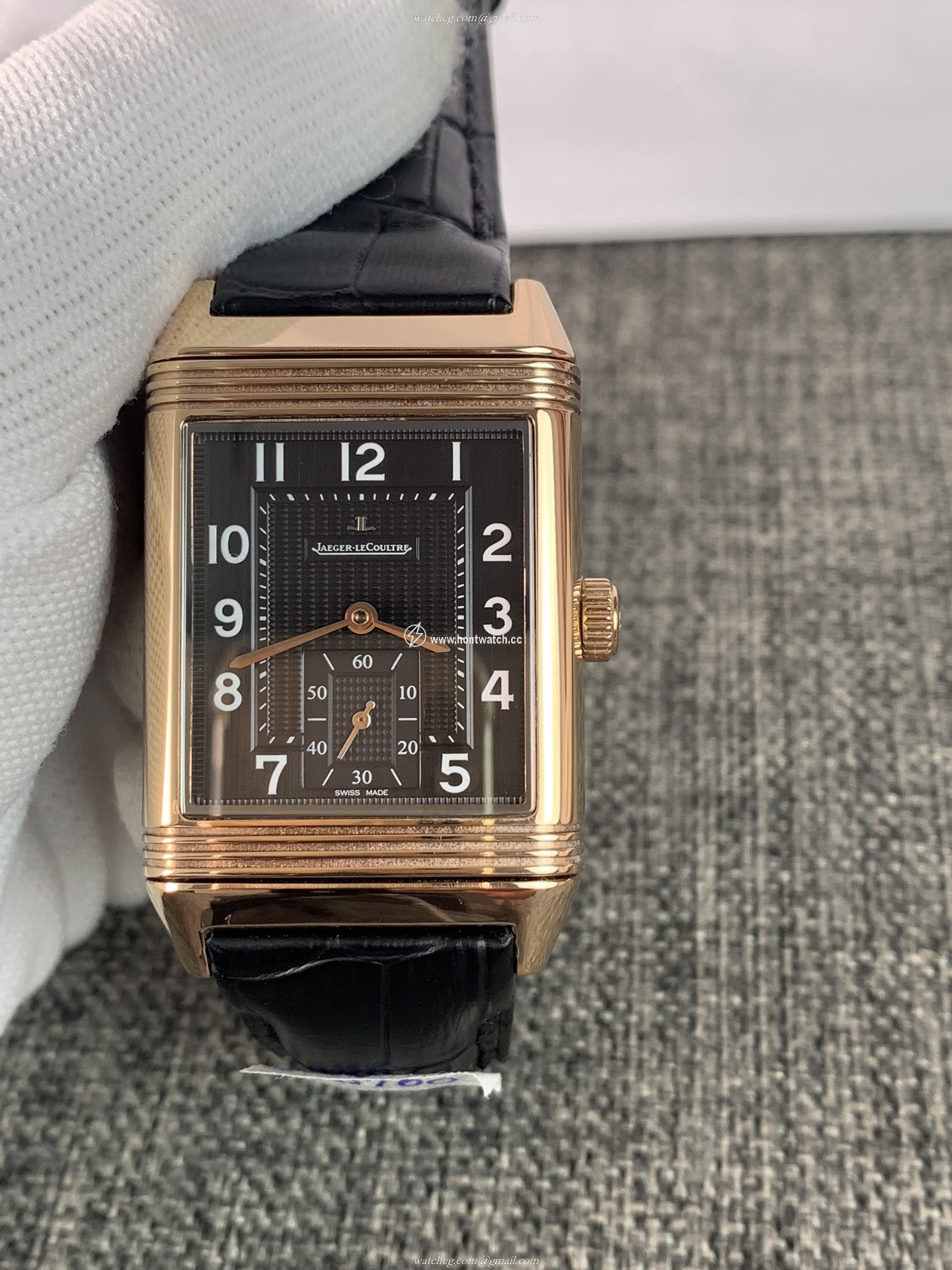 Jaeger LeCoultre Reverso Q3732470 Replica - Swiss Cal.986 - Men's Watch