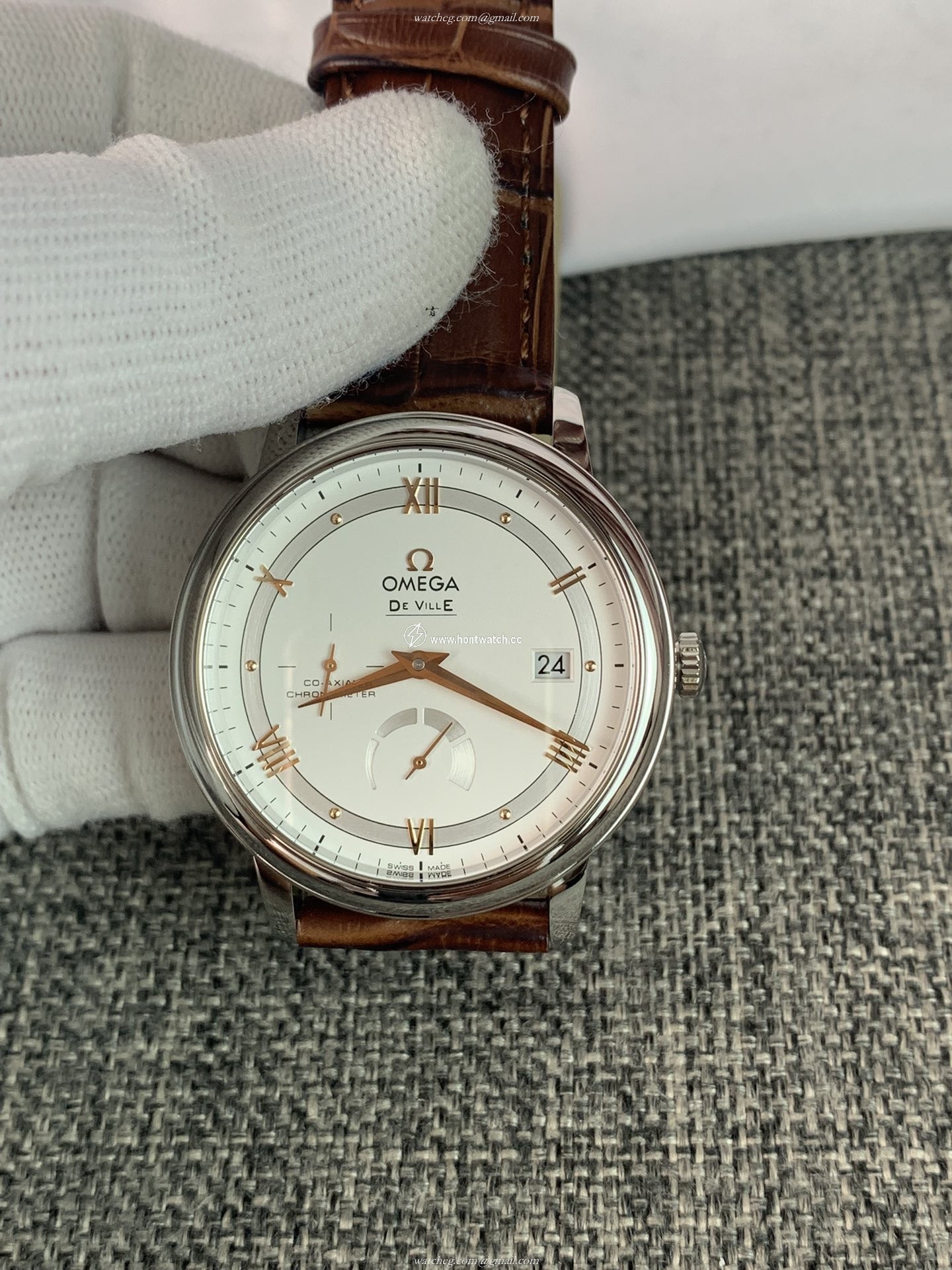 Omega De Ville Prestige Mens Watch 41mm | ETA Cal.8810 | Silver Dial