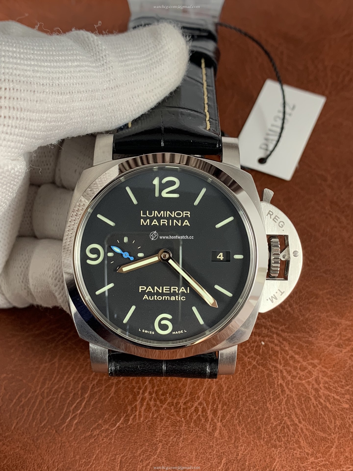Panerai Luminor Marina PAM1312 Replica - Swiss P9010 Automatic - 44mm Men's Watch