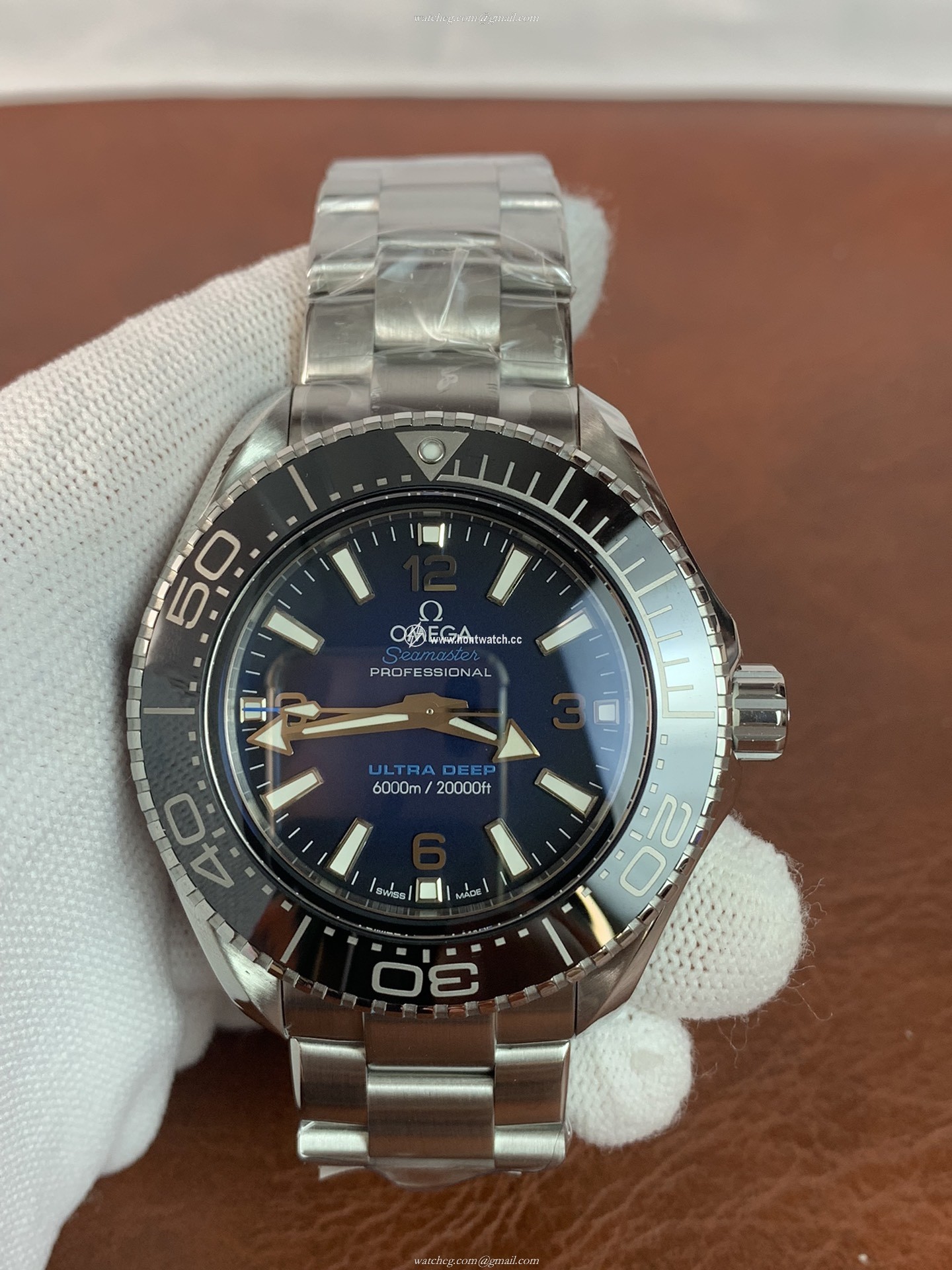 Omega Seamaster Planet Ocean 6000m Replica Watch | 45.5mm Men's Automatic