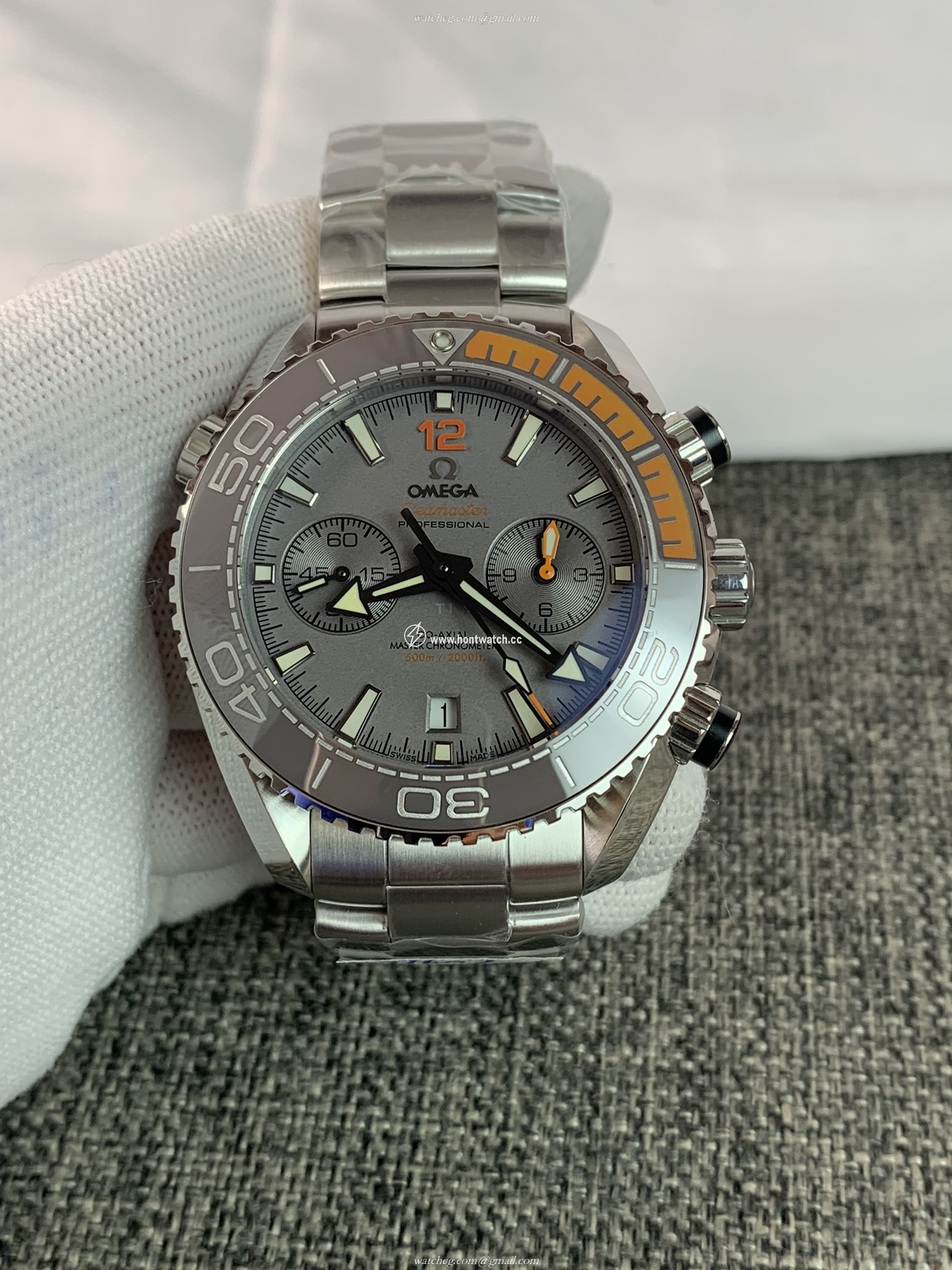 Omega Men Planet Ocean 215.90.46.51.99.001 Replica - 45mm Chronograph | Cal.9300
