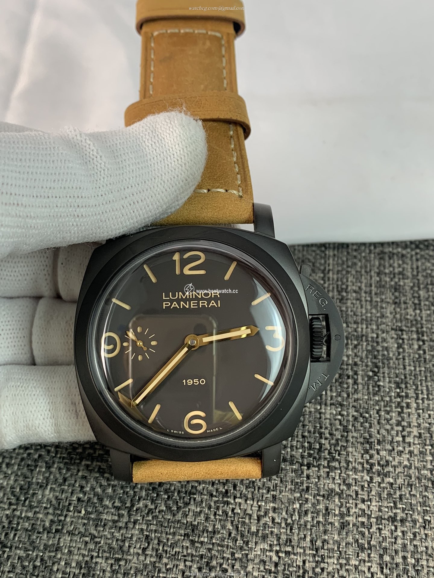 Panerai Luminor PAM00127 Replica Watch for Men | 47mm Swiss Unitas 6497-2