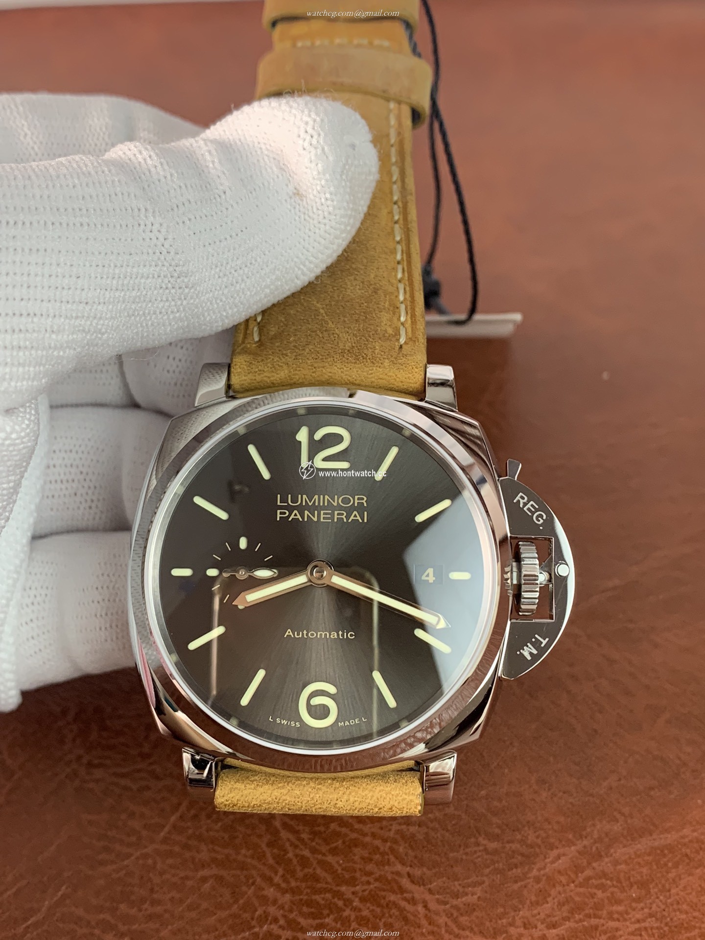 Panerai Luminor PAM00904 Replica Watch for Men - Swiss 9004 - 44mm Case