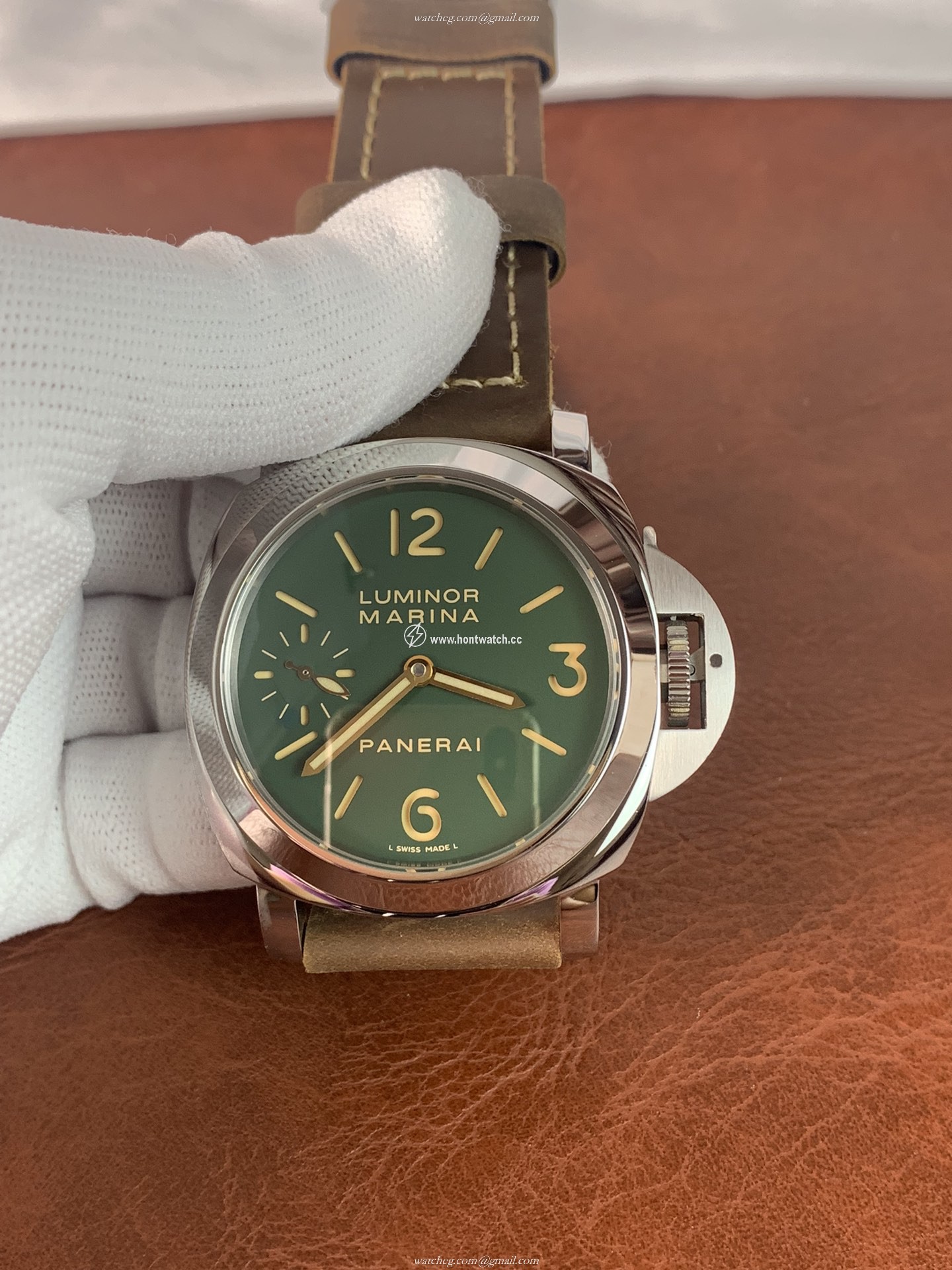 Panerai Luminor PAM00911 Replica Watch for Men - 44mm Swiss 6497-2