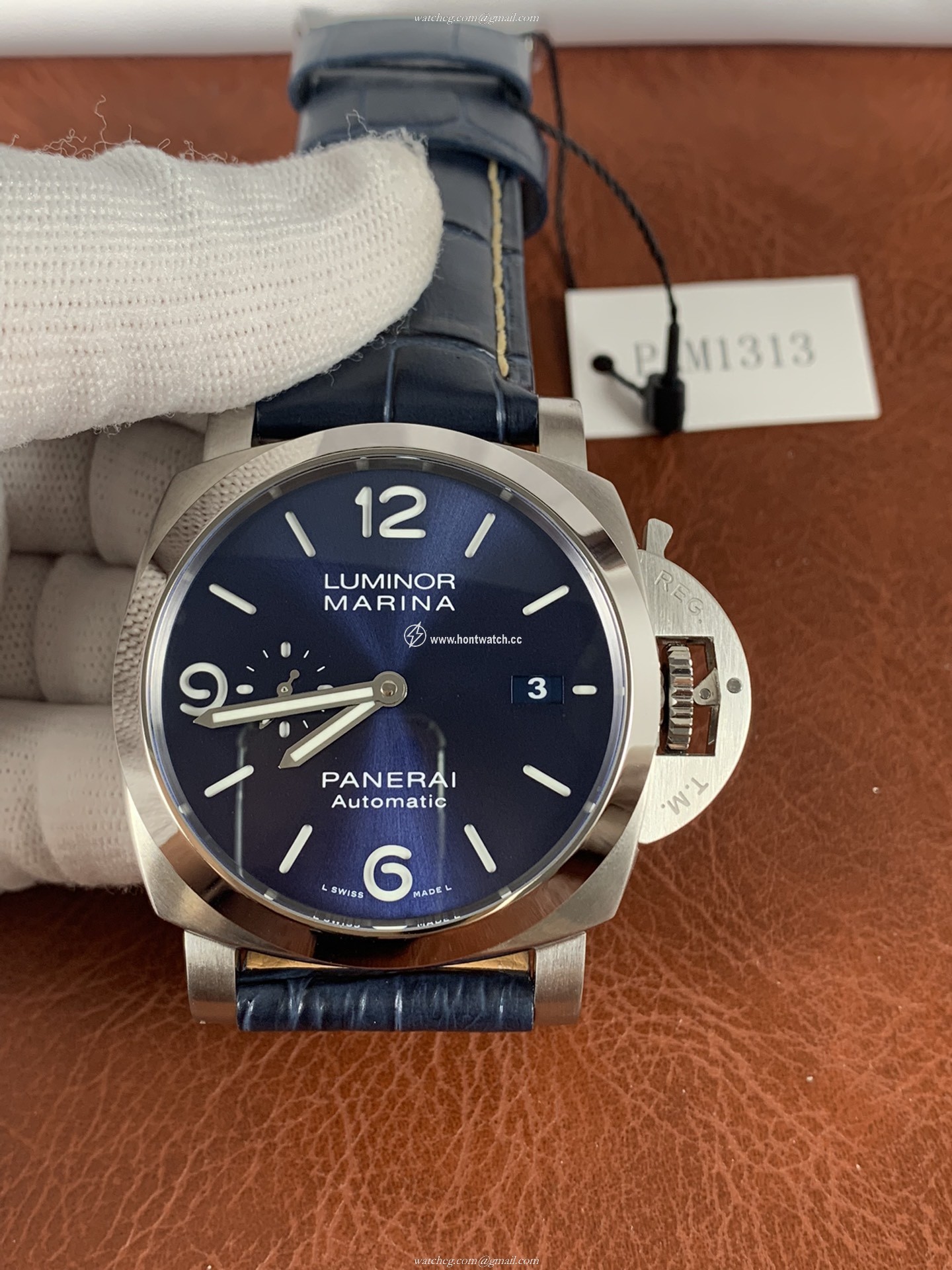 Panerai Luminor Marina PAM1313 Replica - Swiss P.9010 Movement - 44mm Men's Watch