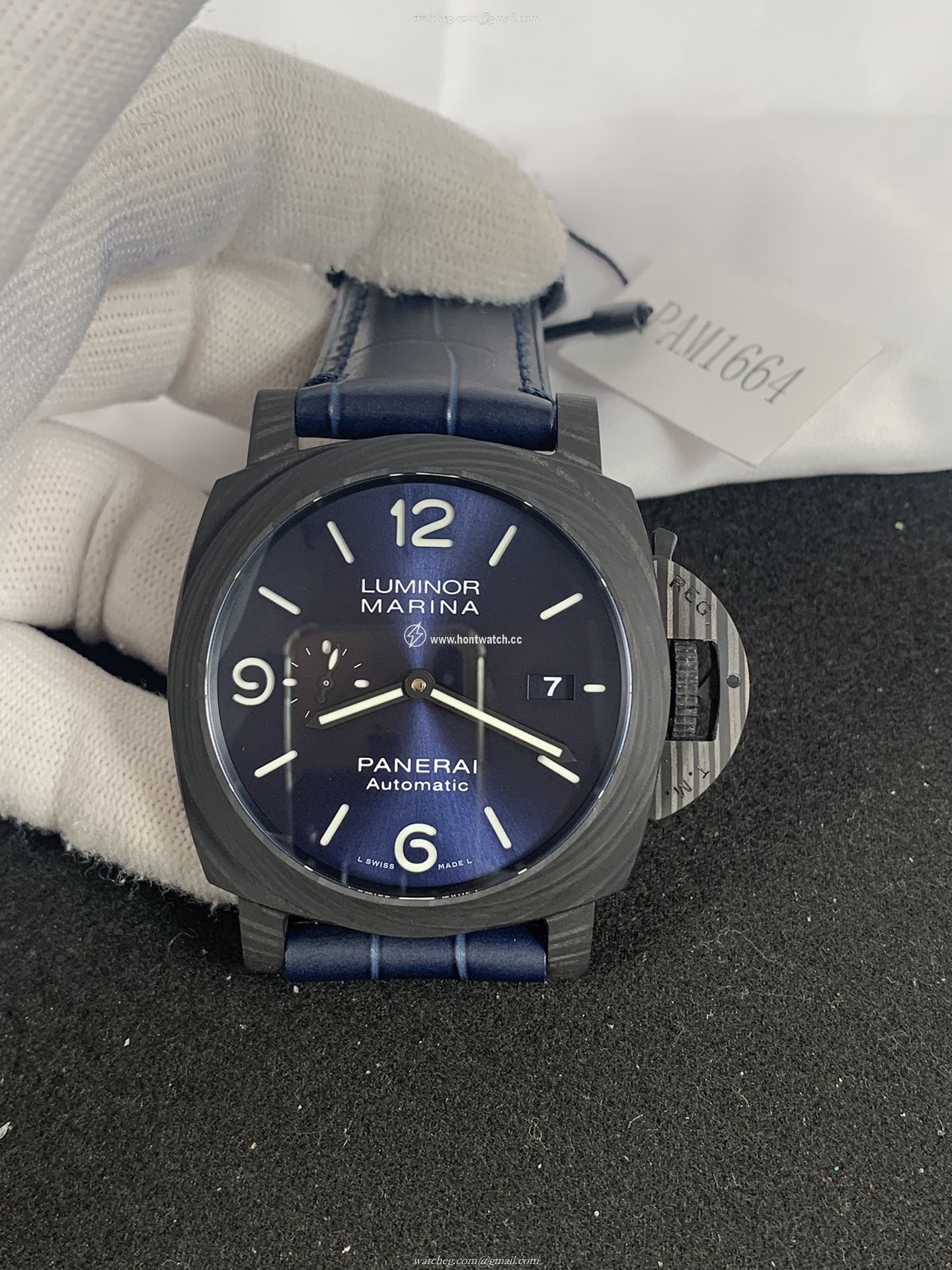 Panerai Luminor Pam1664 Replica Watch for Men - Swiss Cal.P.900 - 44mm