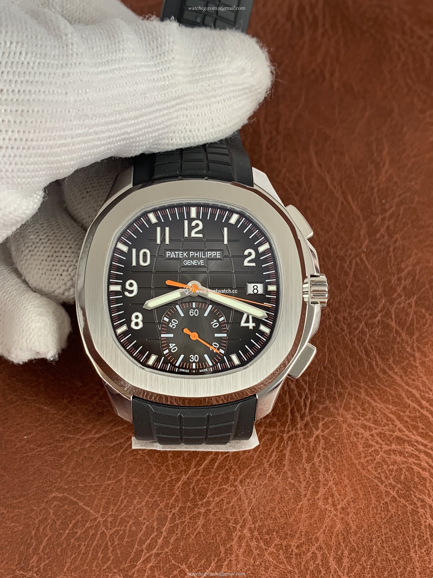 Patek Philippe Aquanaut 5968A-001 Replica Watch - Men's 42mm ETA7750