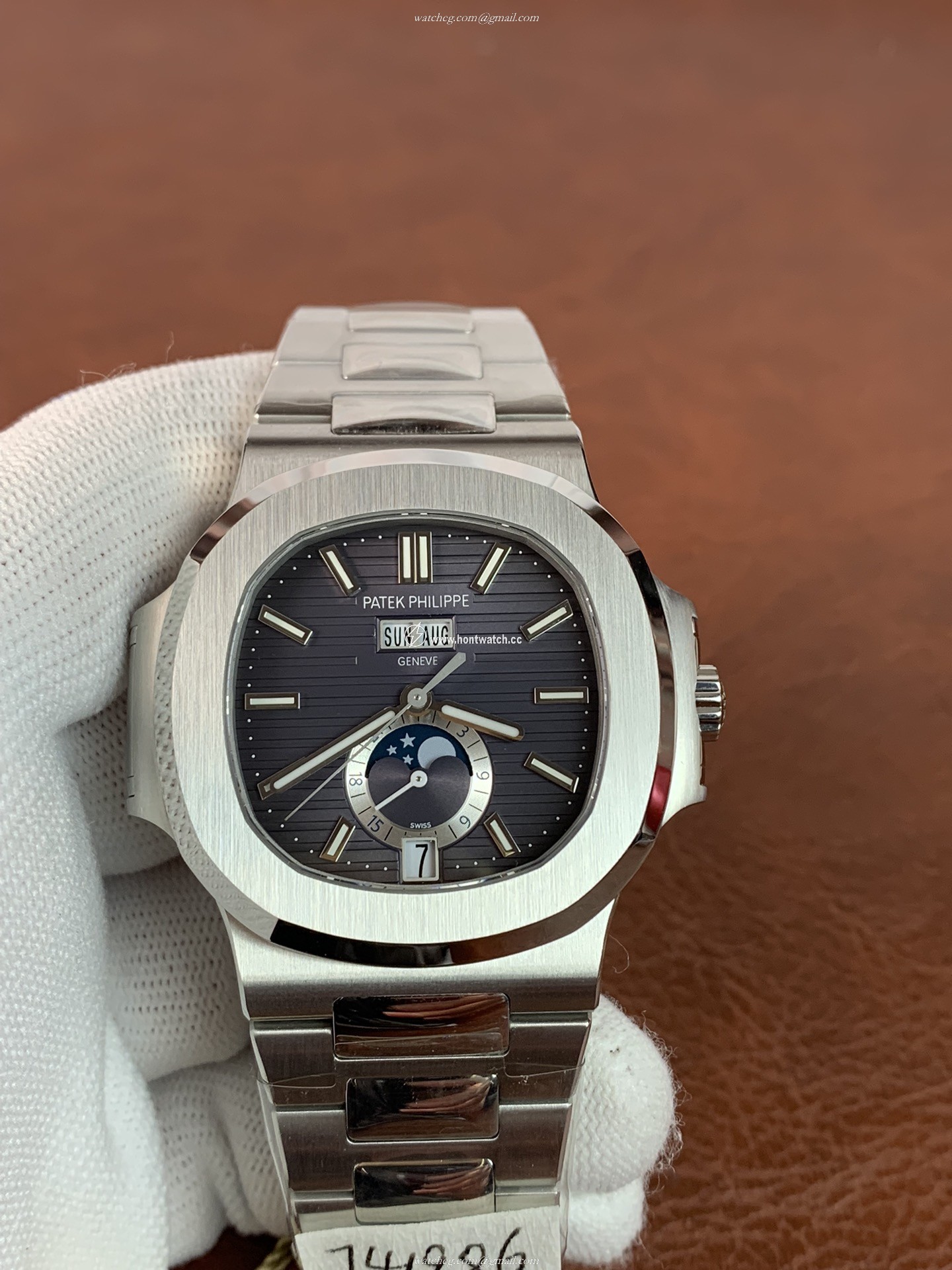 Patek Philippe Nautilus 5726/1A-001 Replica - Men's Annual Calendar Watch | 40mm