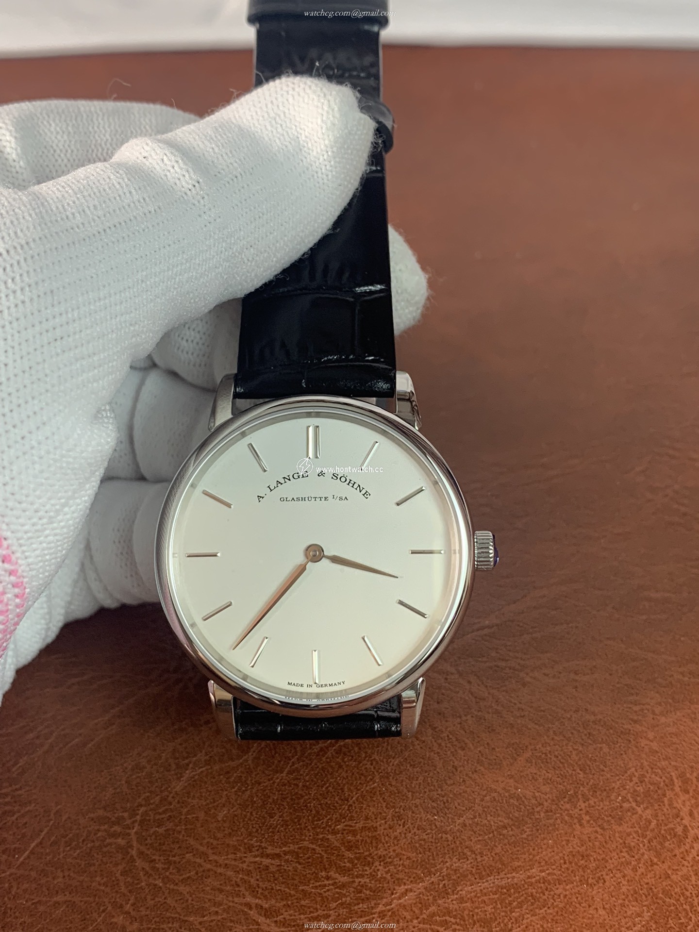 A. Lange & Sohne Saxonia Thin 201.027 Mens Replica Watch - 40mm Swiss ETA