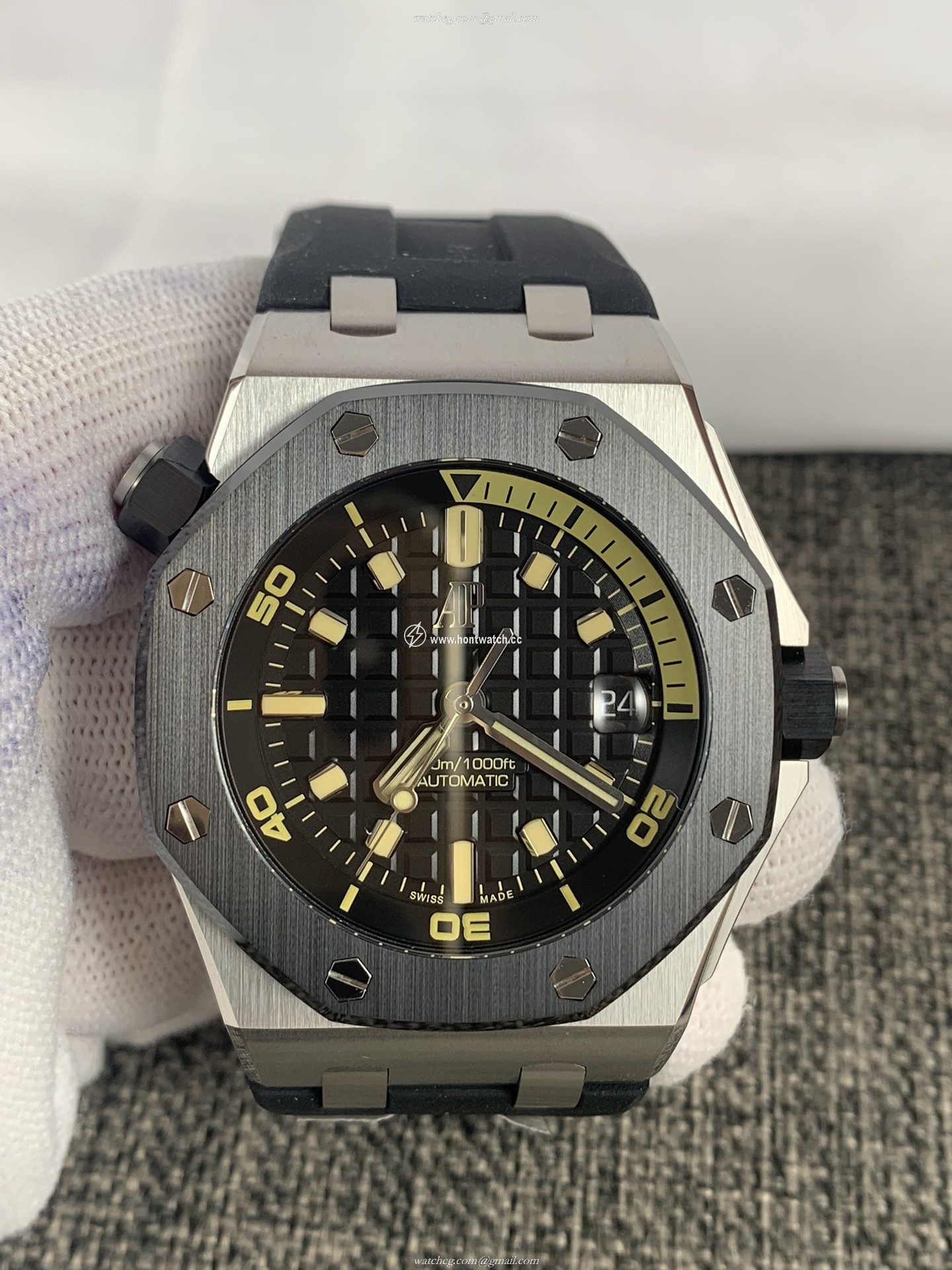 Audemars Piguet Royal Oak Offshore Diver Replica - 42mm Swiss AP4308 | Mens Watch