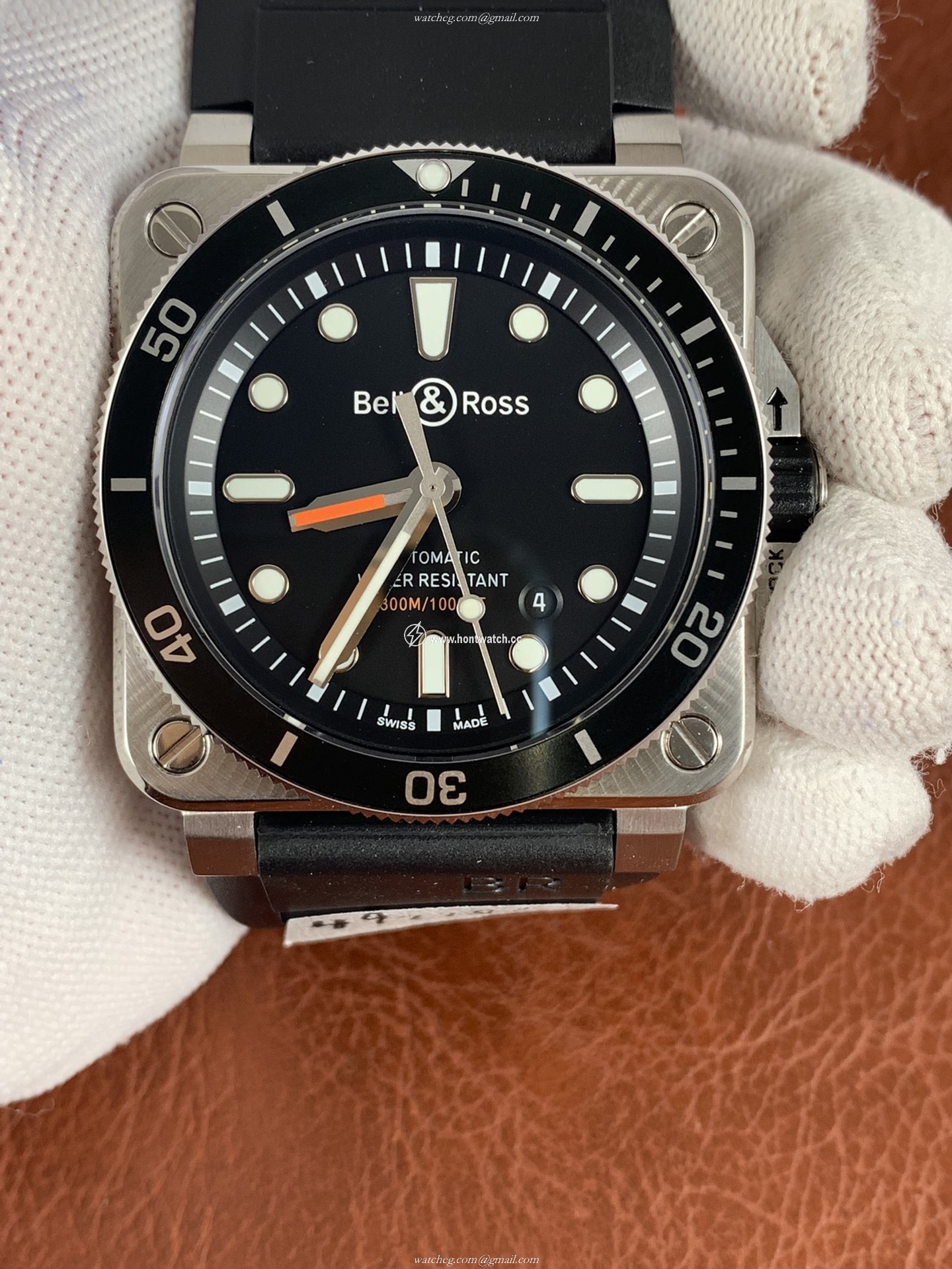 Bell & Ross BR 03-92 Mens Watch - 42mm Swiss Automatic - Replica