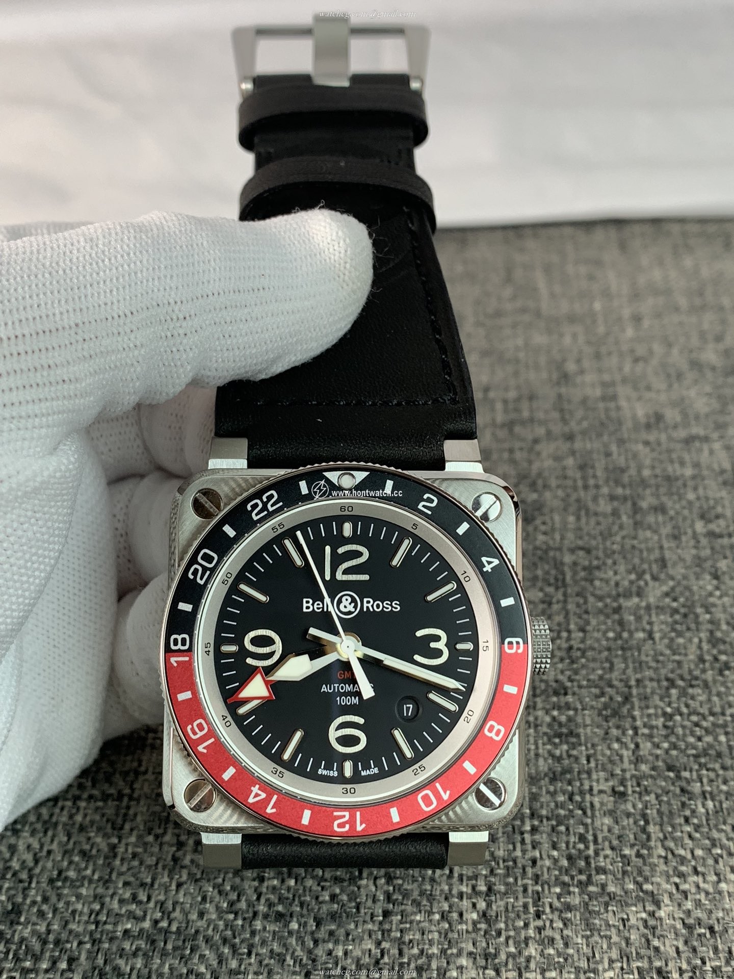 Bell & Ross BR 03-93 GMT Replica Watch - 42mm Automatic GMT Men's Watch