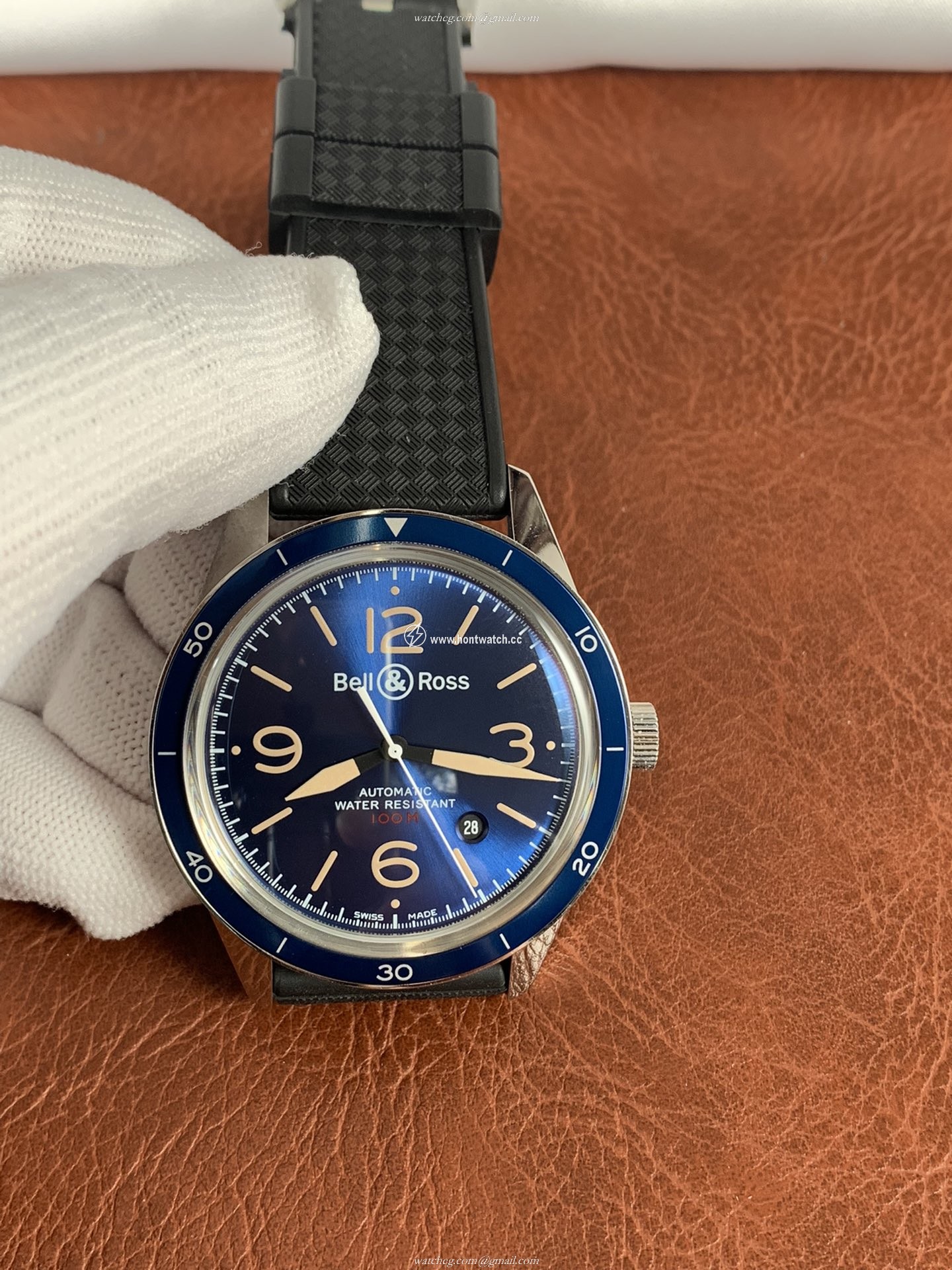 Bell & Ross BR123 Sport Heritage Men's Watch - 42mm Automatic BR-CAL.302