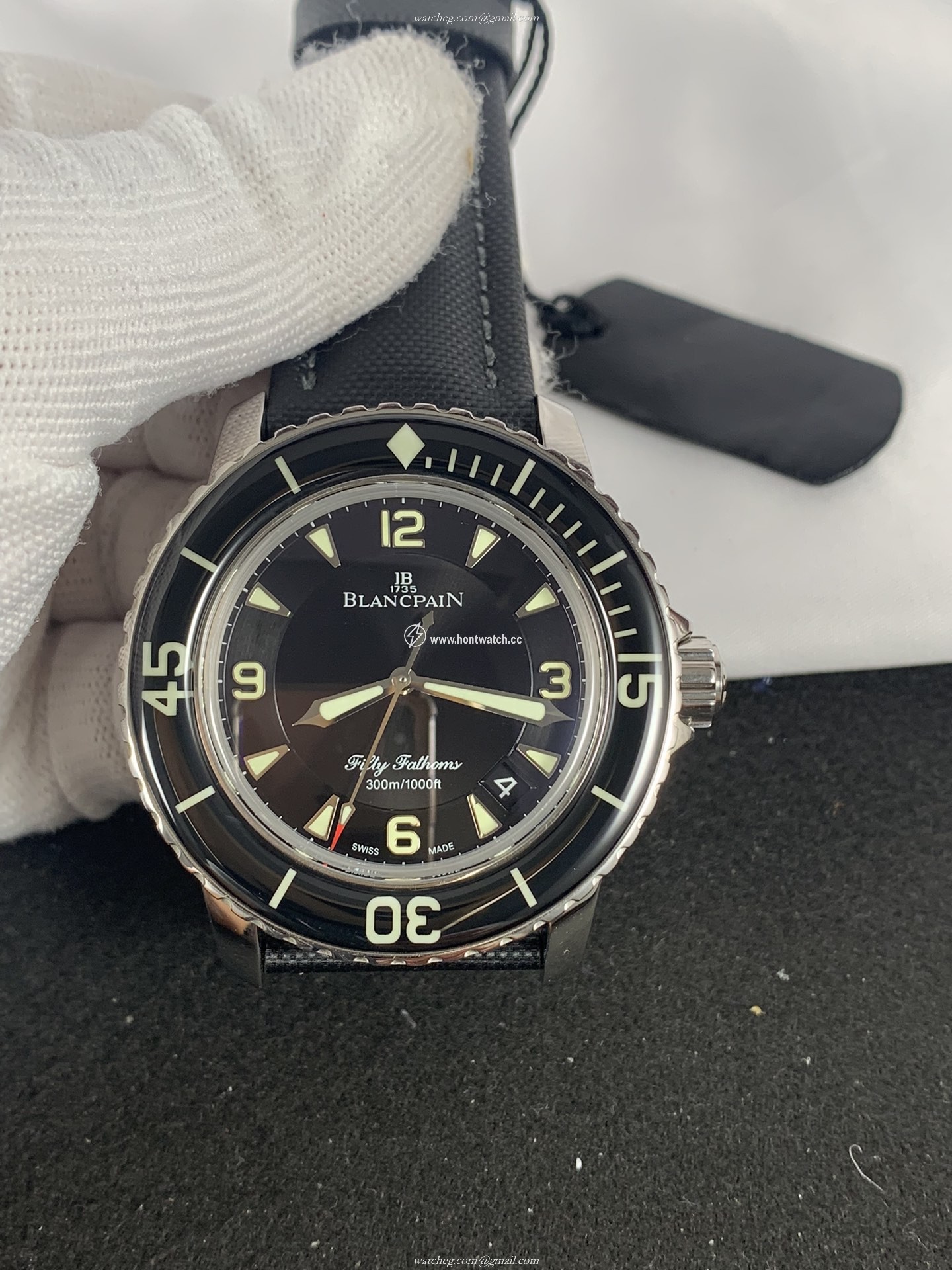 Blancpain Fifty Fathoms 5015-12B30-B52A Replica Watch | 45mm Men's Automatic