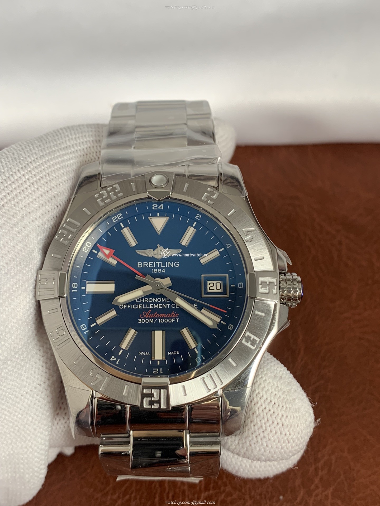 Breitling Superocean Heritage II Chronograph Blue 43mm Men's Replica Watch