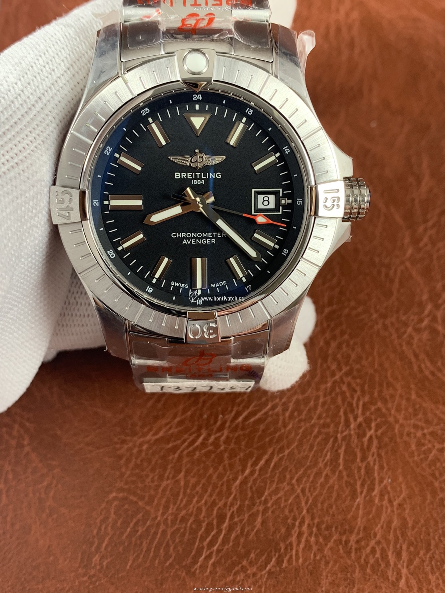 Breitling Avenger Automatic GMT 43mm Men's Watch - ETA2824-2 | A32397101B1A1