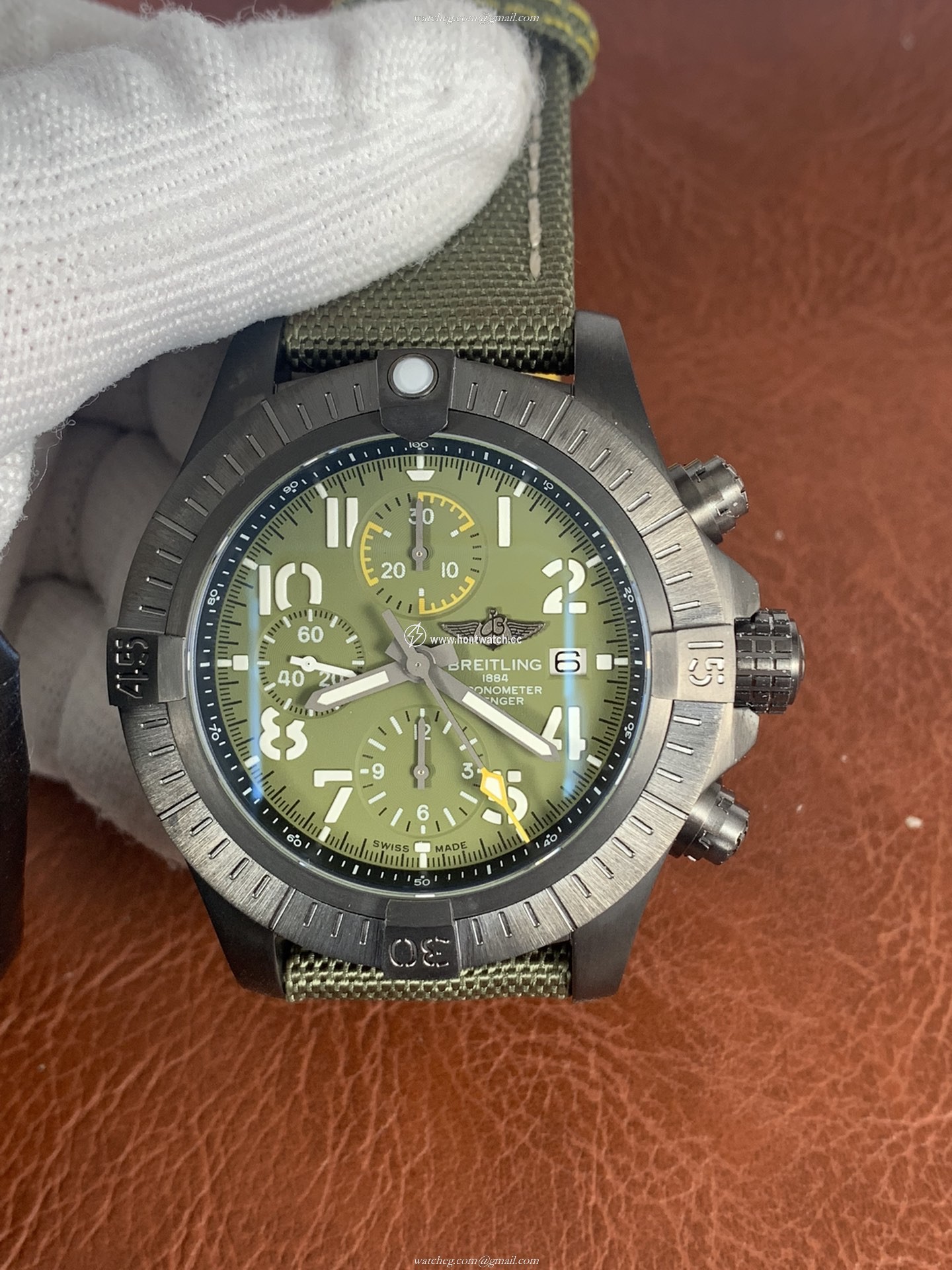 Breitling Avenger GMT 45 Night Mission Replica - Swiss ETA 2824-2 Men's Watch