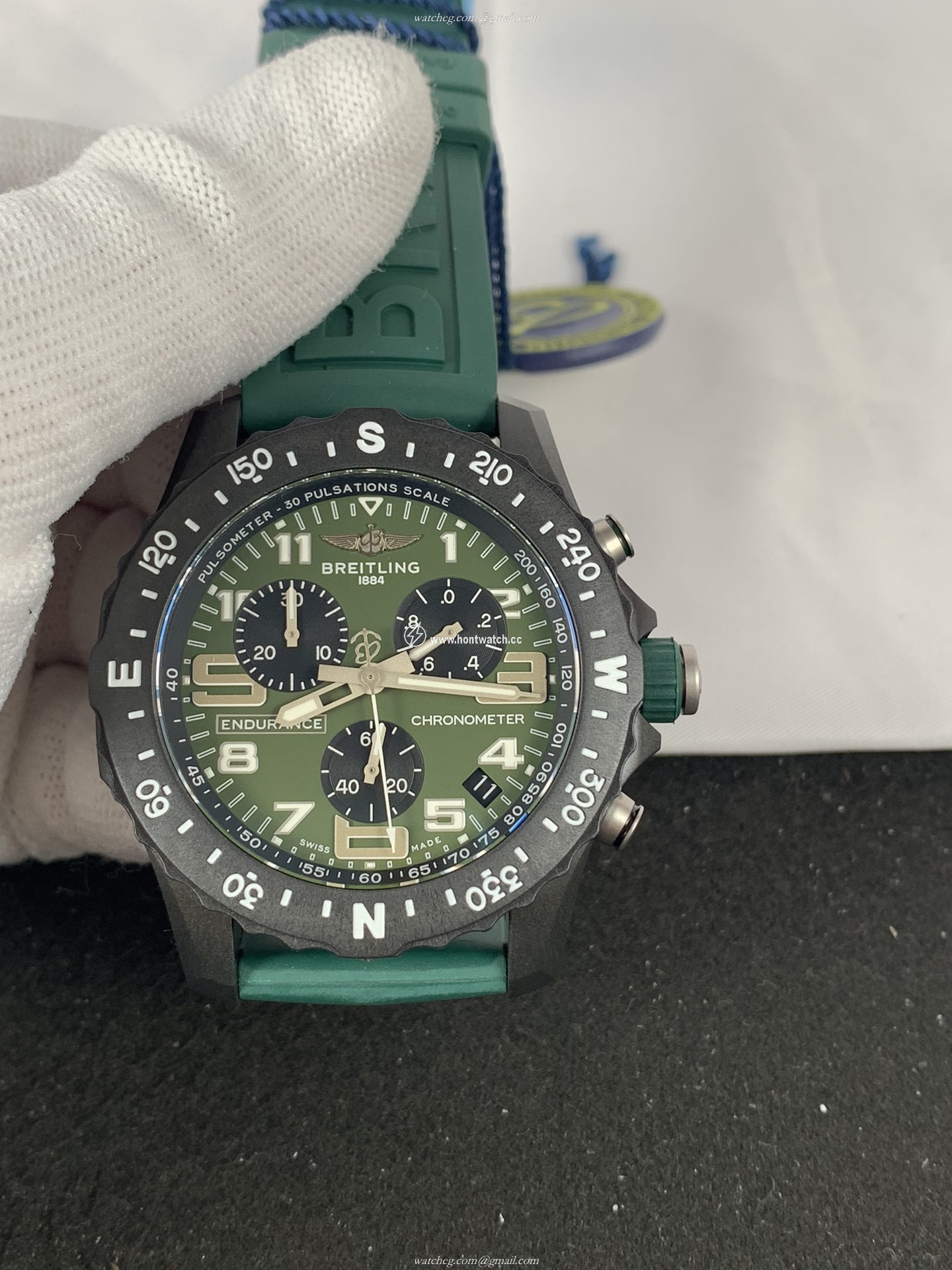 Breitling Endurance Pro Dark Green X82310 100M Replica Watch | 46mm Men's