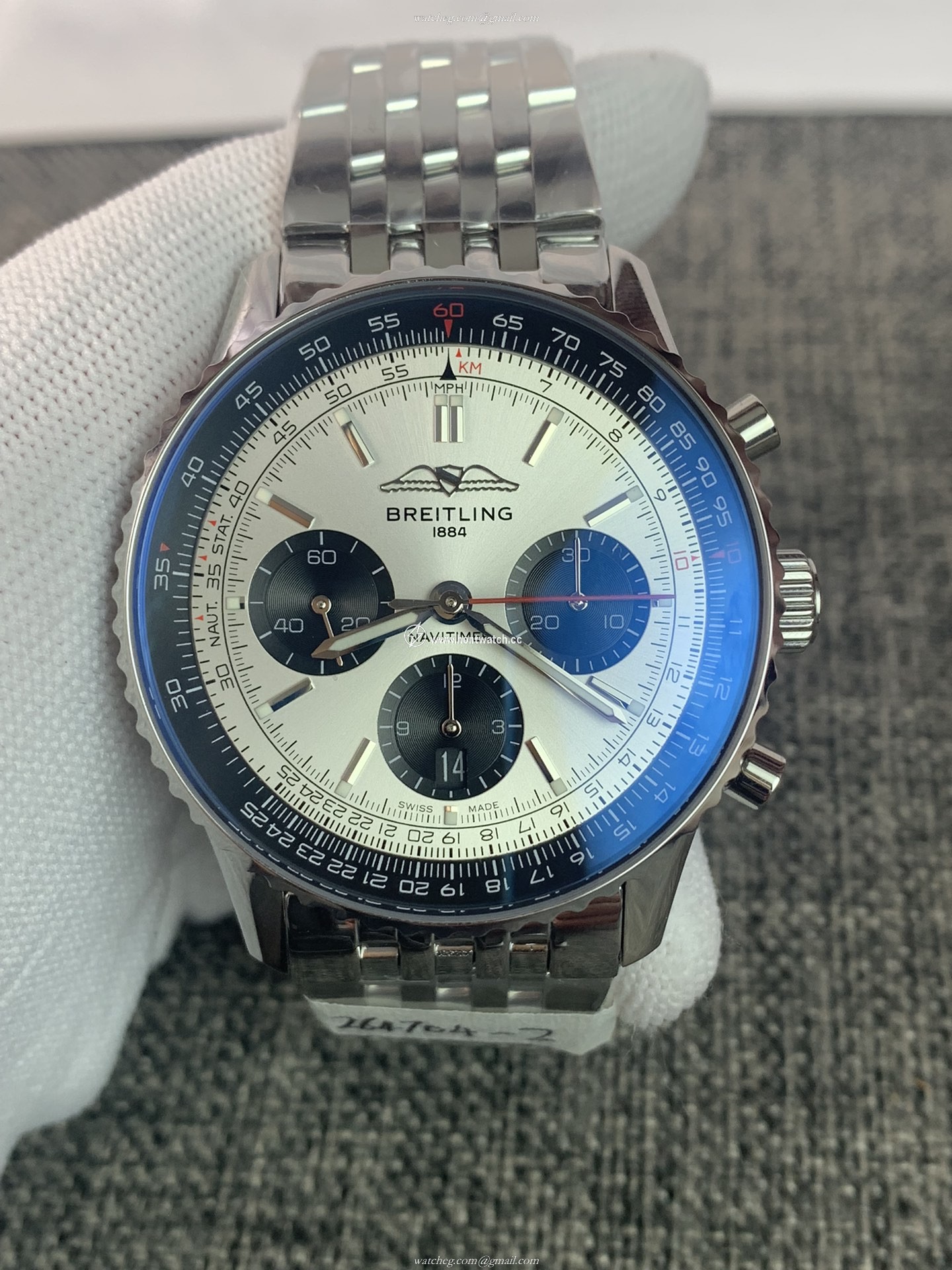 Breitling Navitimer B01 Chronograph 43mm | Valjoux 7750 | Men's Replica Watch