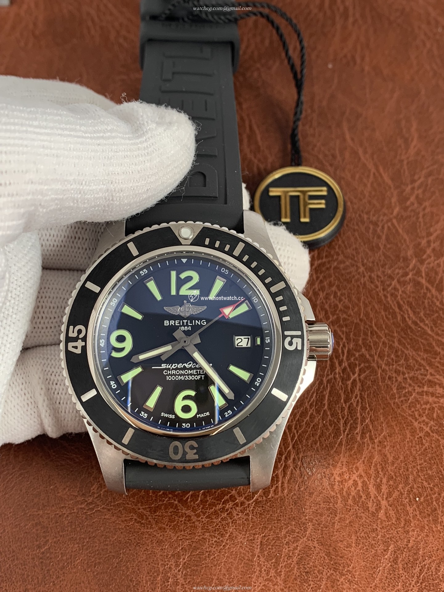Breitling Superocean II Replica Watch - Mens 42mm Automatic ETA2824