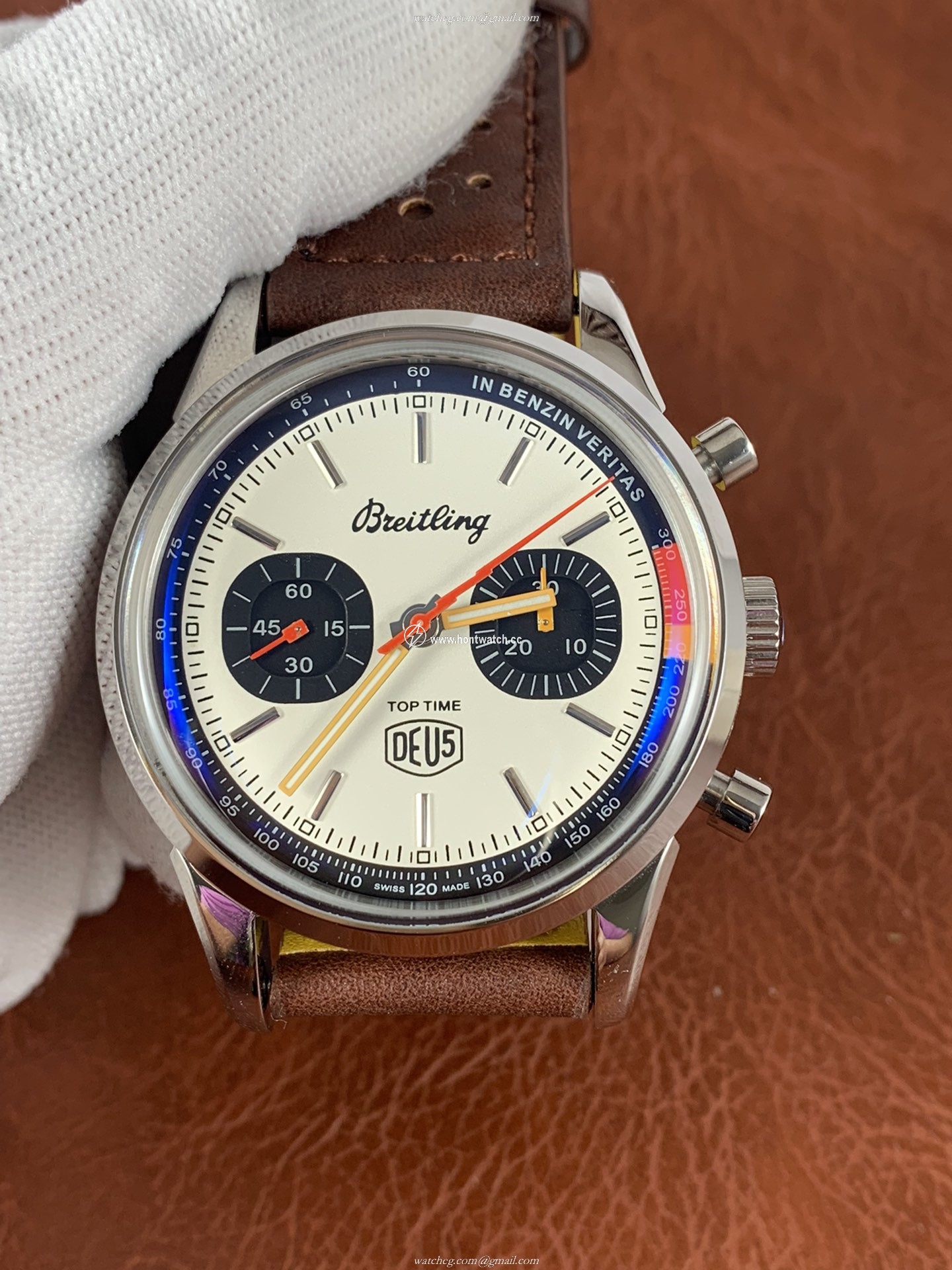 Breitling Top Time Deus Chronograph 41mm Men's Watch - Valjoux 7750