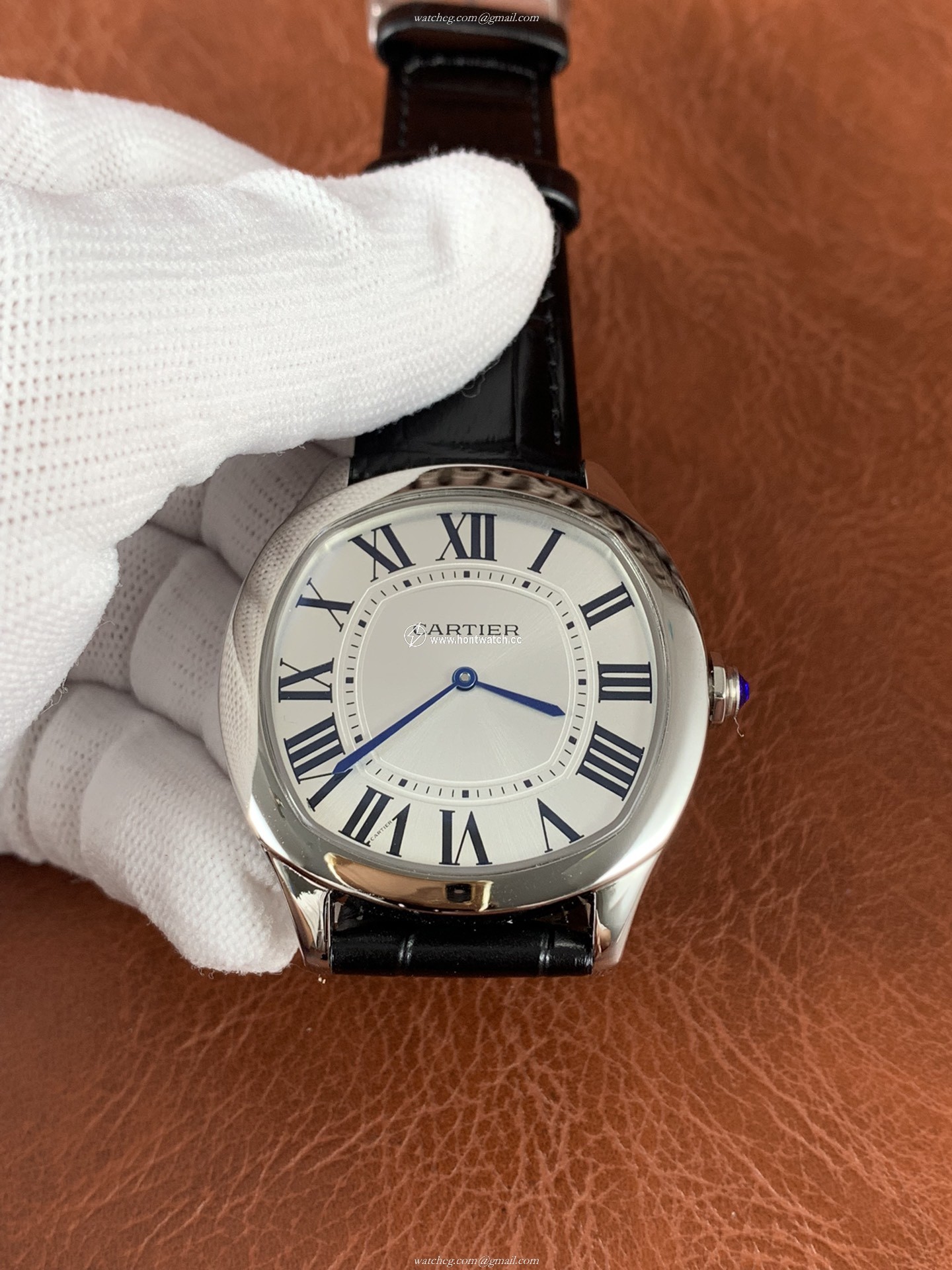 Cartier Drive De Cartier WGNM0007 Men's Automatic Watch - 39mm Silver Dial