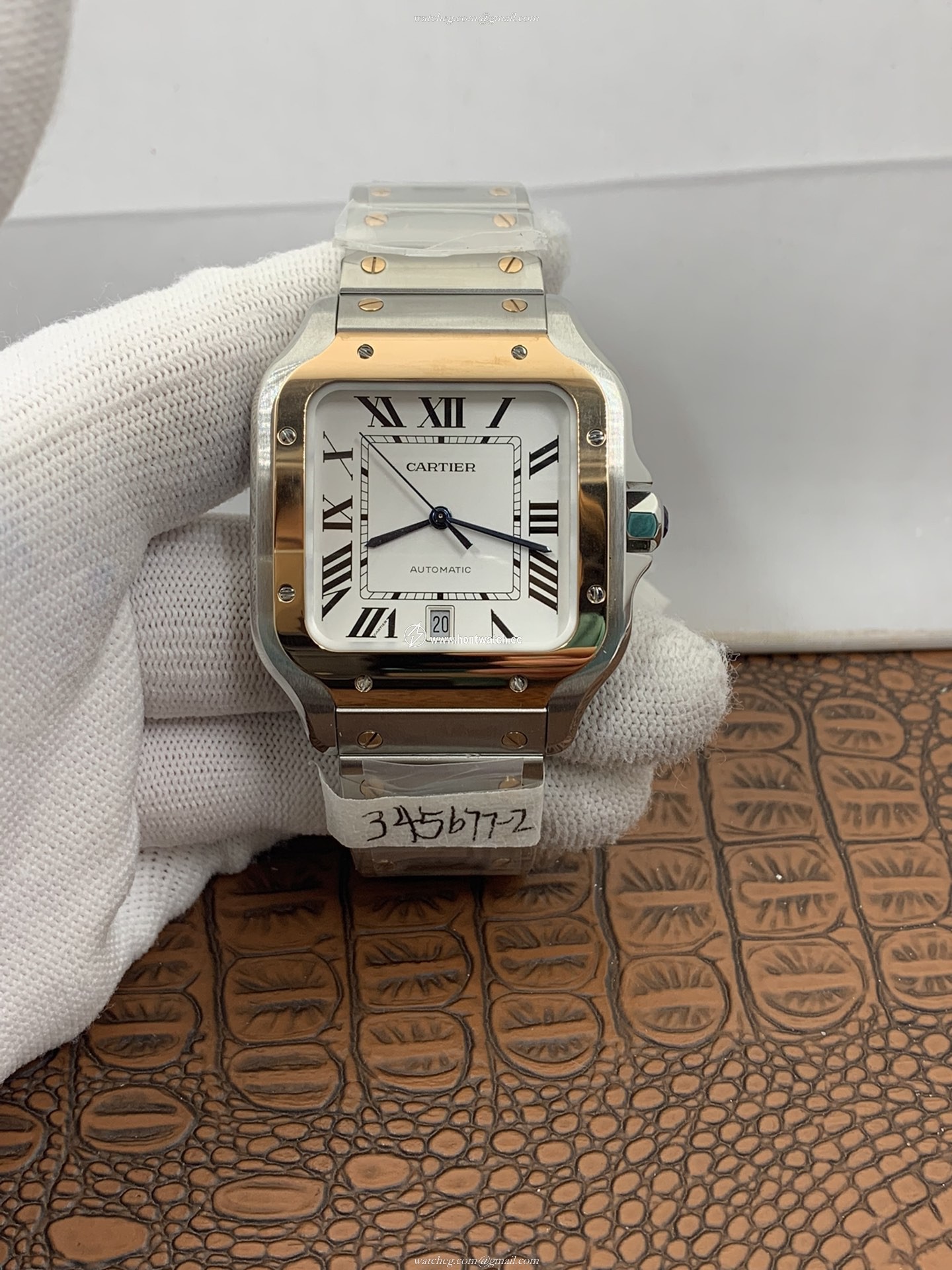 Cartier Santos De Cartier W2SA0007 Mens Watch - 40mm Automatic - Replica