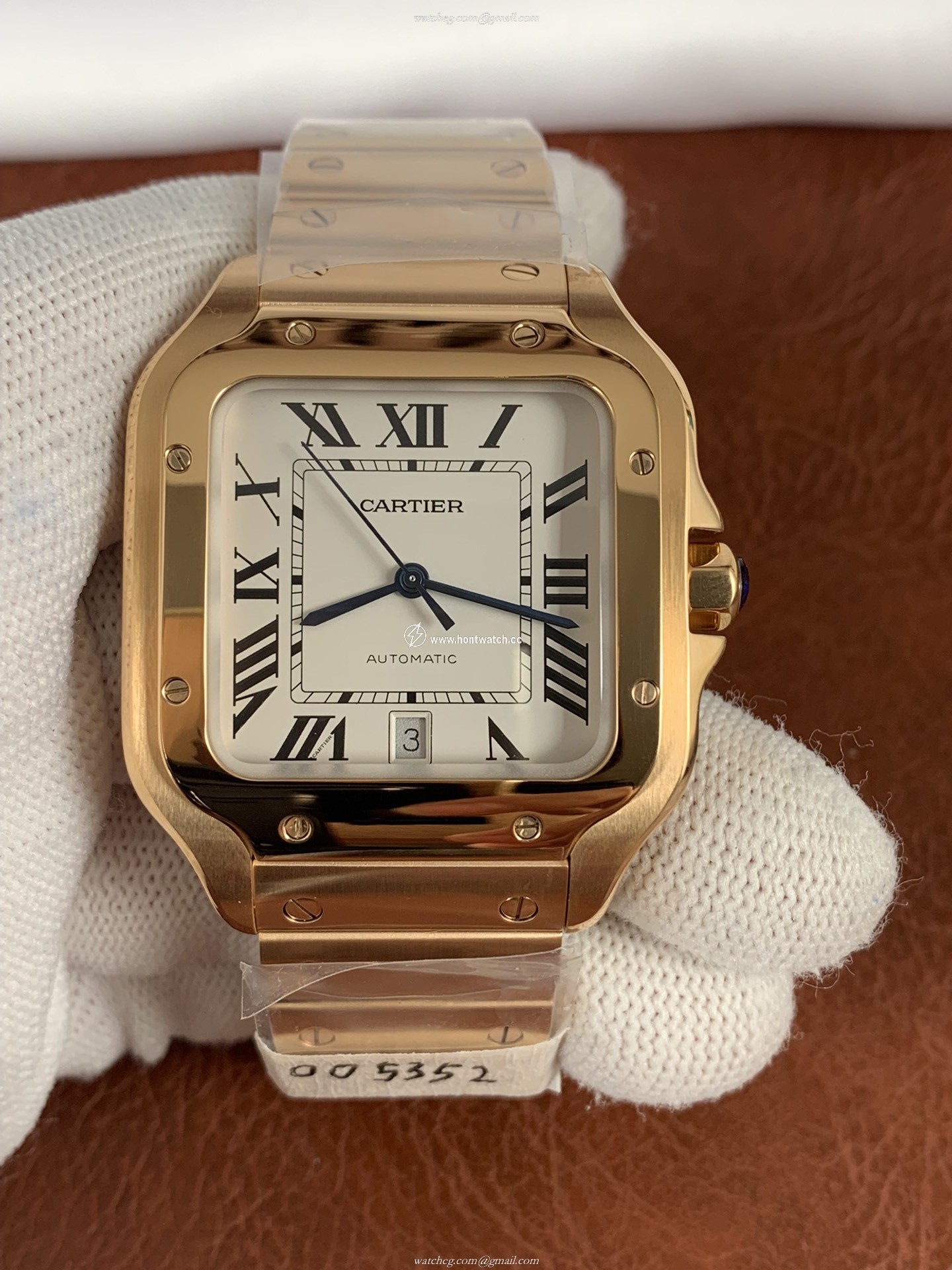 Cartier Santos De Cartier Mens XL WGSA0018 Replica - Swiss MY9015 | 40mm