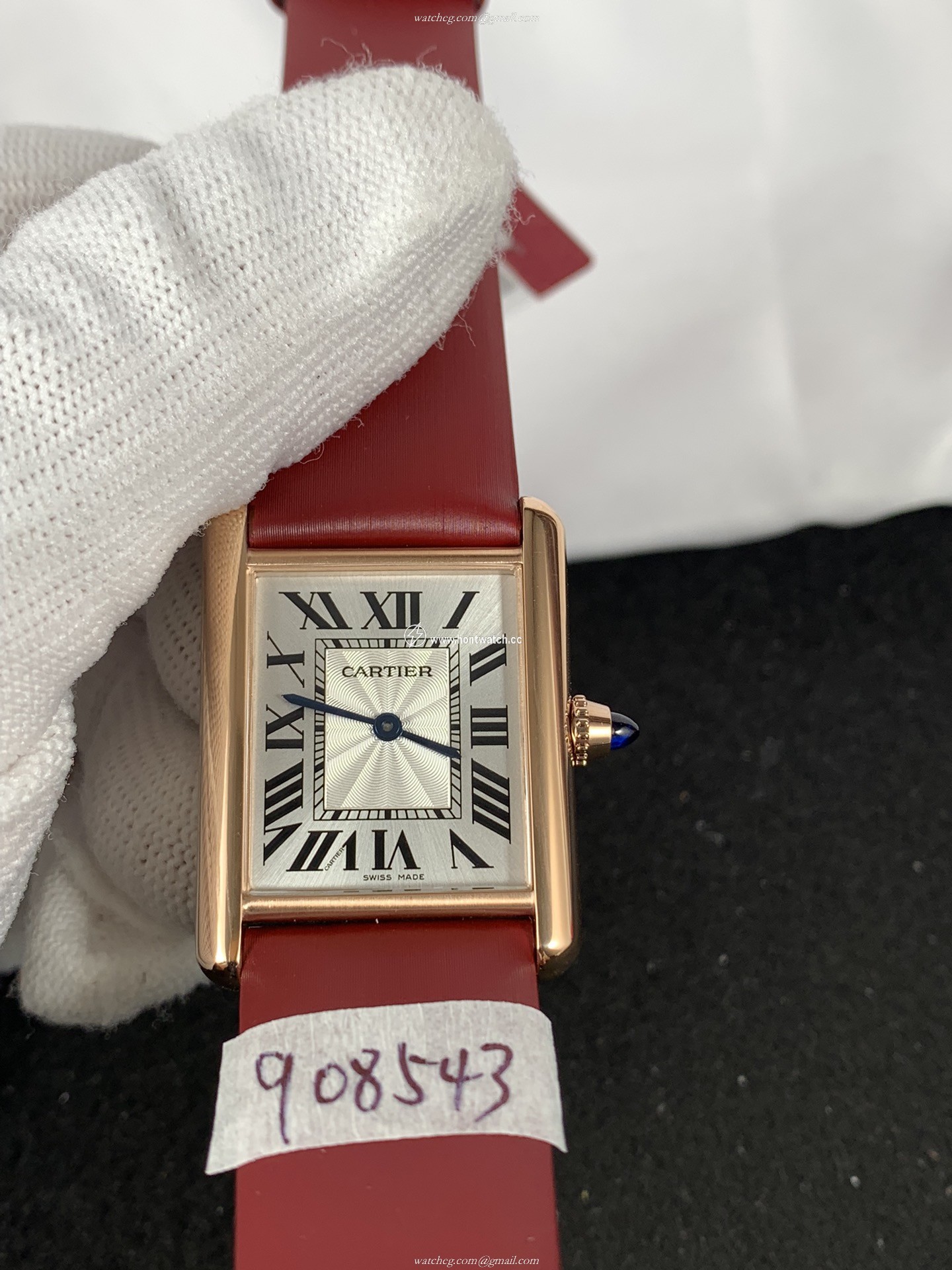 Cartier Tank Louis W1541056 Replica Watch for Men - Quartz 25.5mm