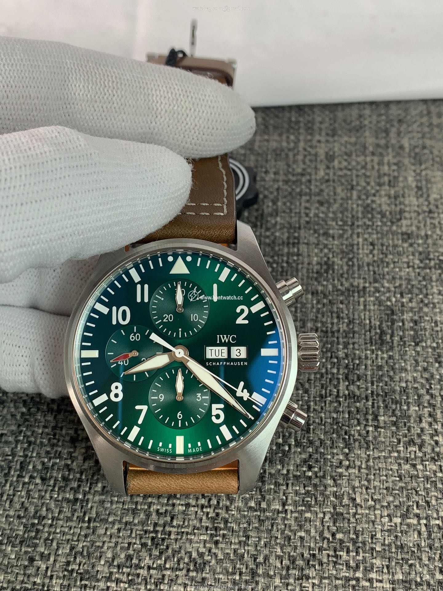 IWC Spitfire IW377726 Replica Watch - 43mm Automatic Chronograph - Men's Pilot