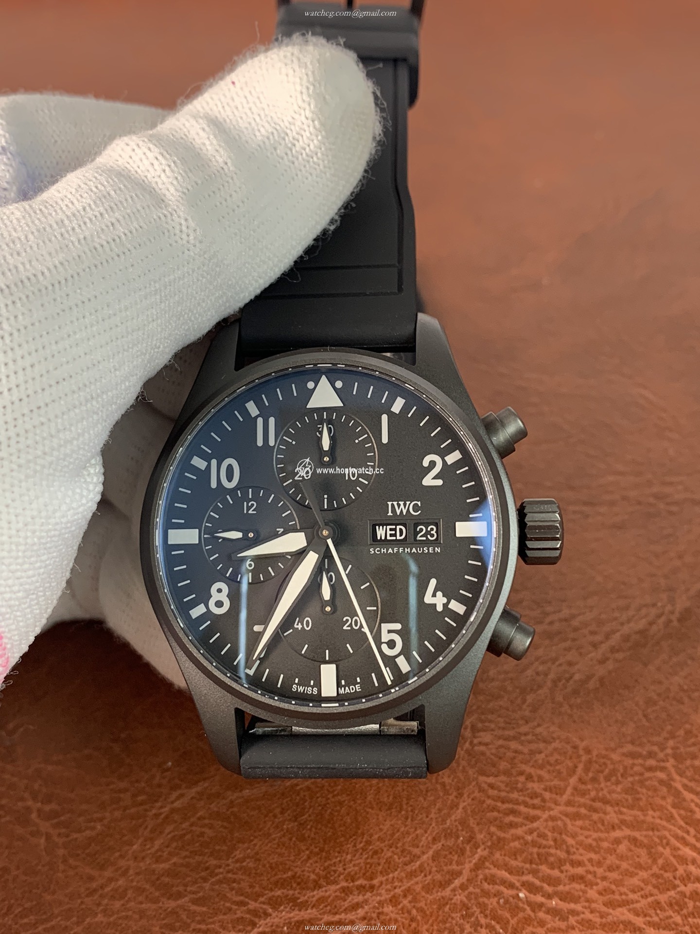 IWC Pilot Top Gun Chronograph IW389101 - 44mm Swiss Valjoux-7750