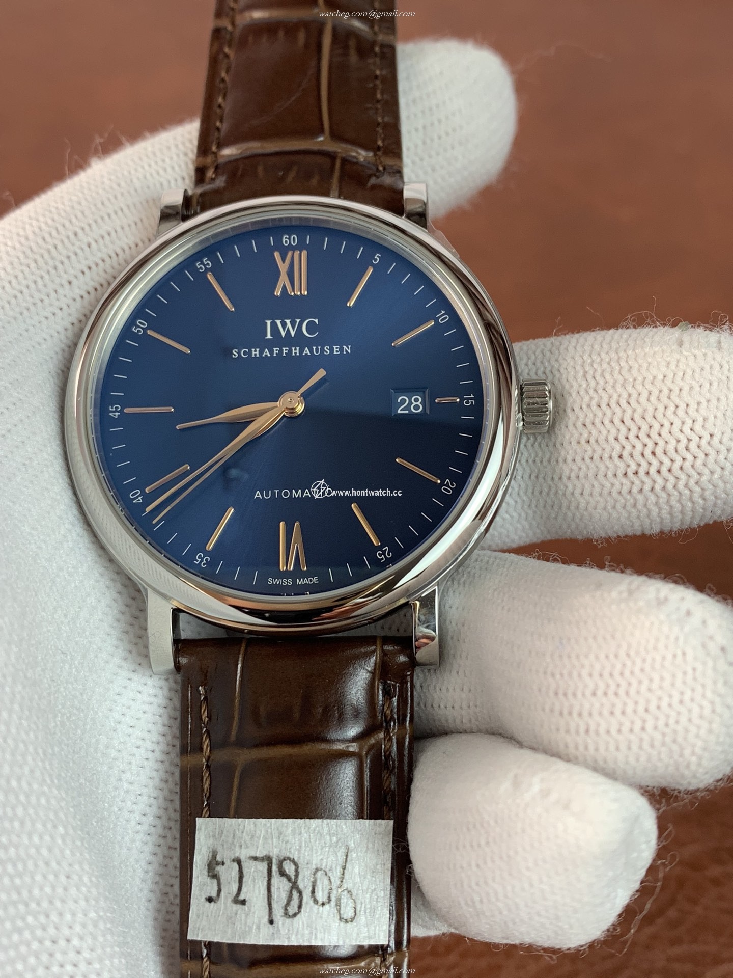 IWC Portofino IW356523 Replica Watch - Men's 40mm Automatic - ETA2892