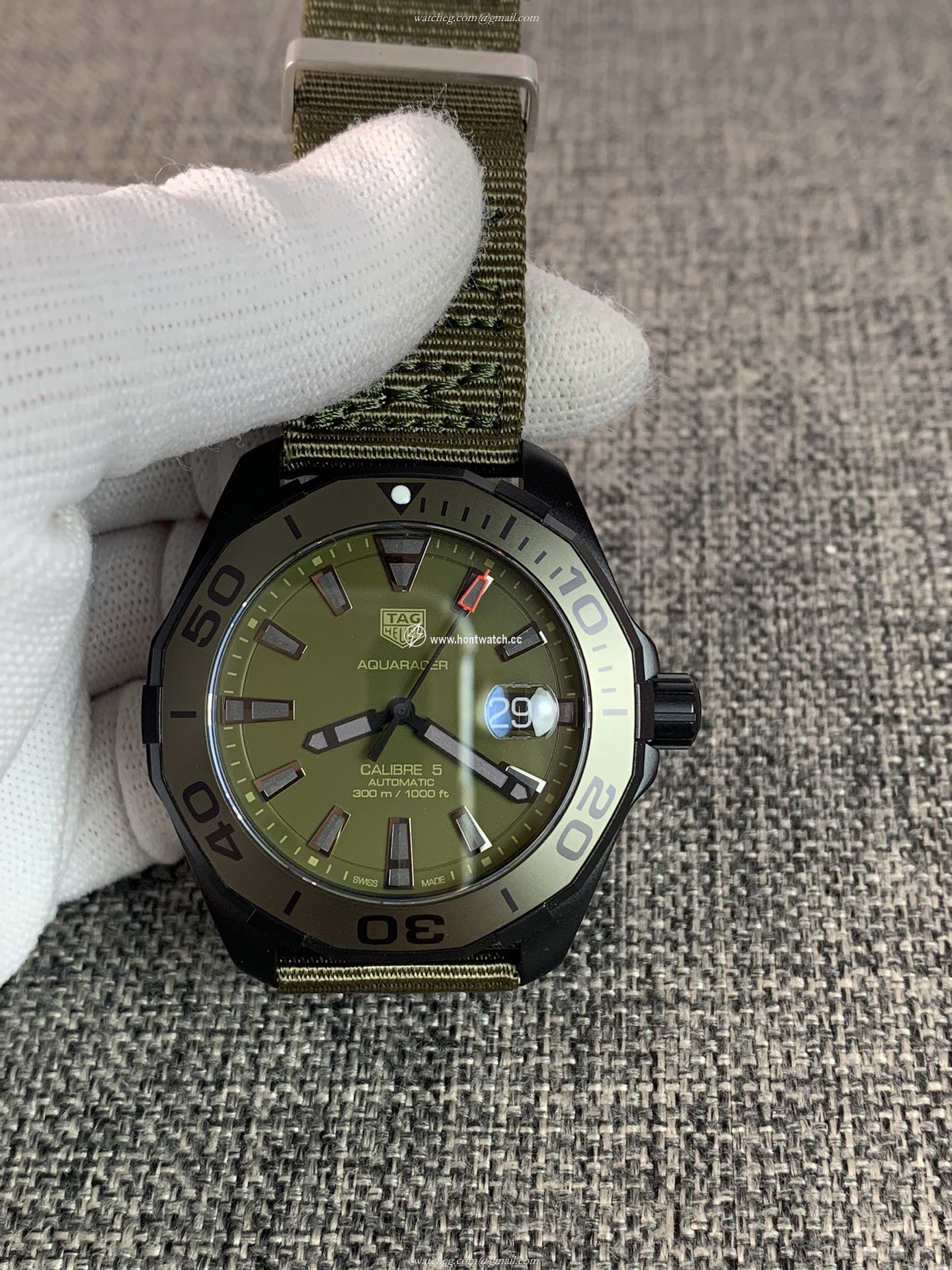 Tag Heuer Aquaracer WAY208E.FC8222 Replica - 43mm Men's Watch | ETA2671