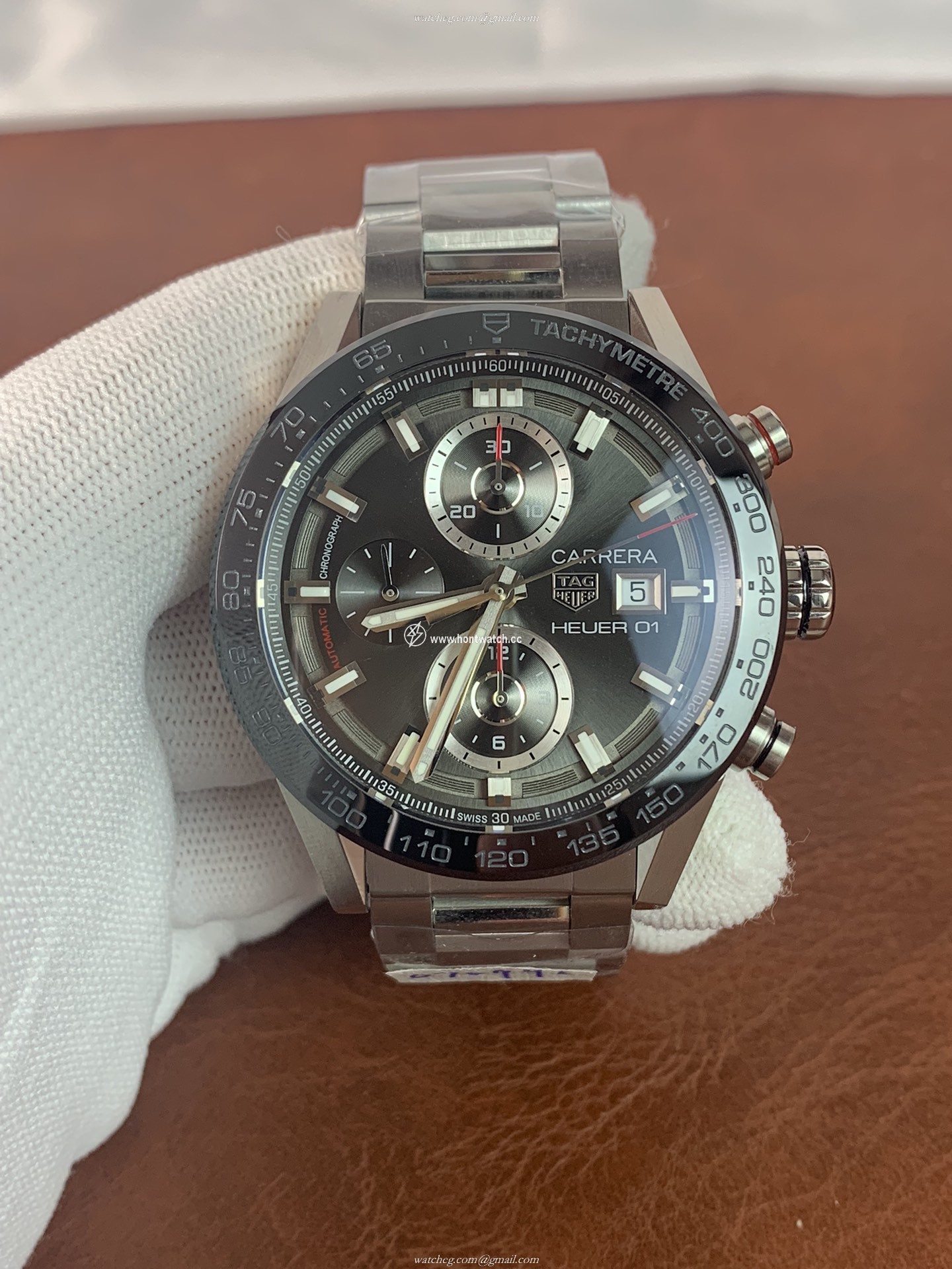 Tag Heuer Carrera Calibre HEUER 01 Mens Watch - 43mm Swiss Automatic