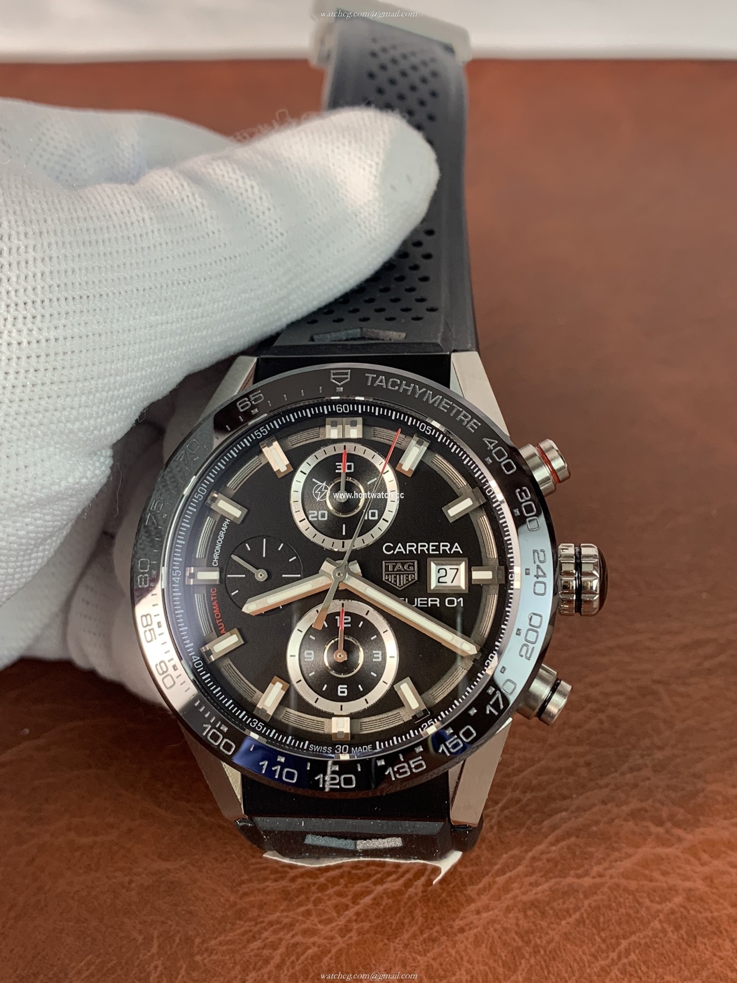 Tag Heuer Carrera Calibre HEUER 01 Mens Watch - 43mm Swiss Automatic