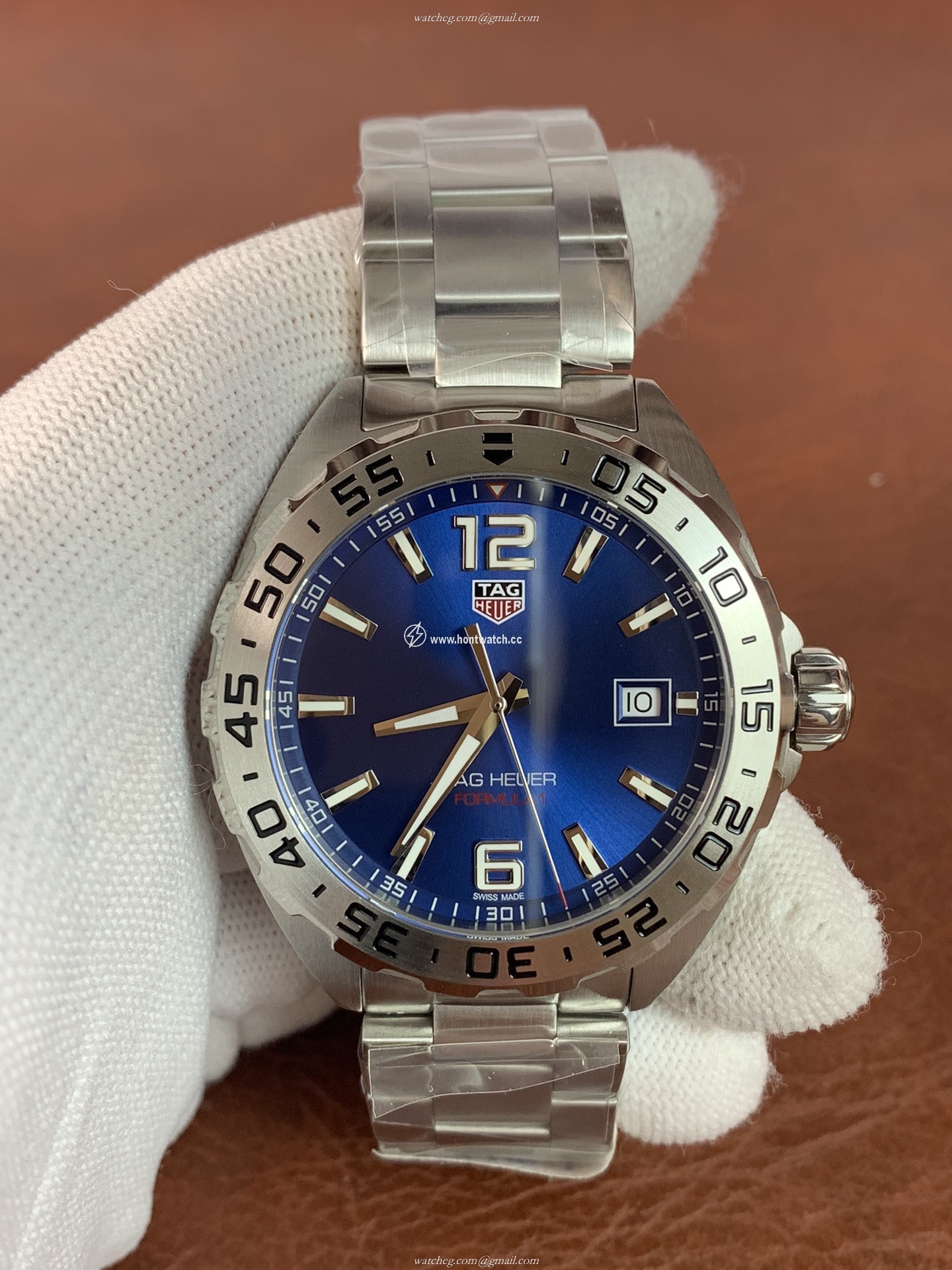 Tag Heuer Formula 1 Chronograph 41mm Swiss Quartz Watch - Mens WAZ1118.BA0875