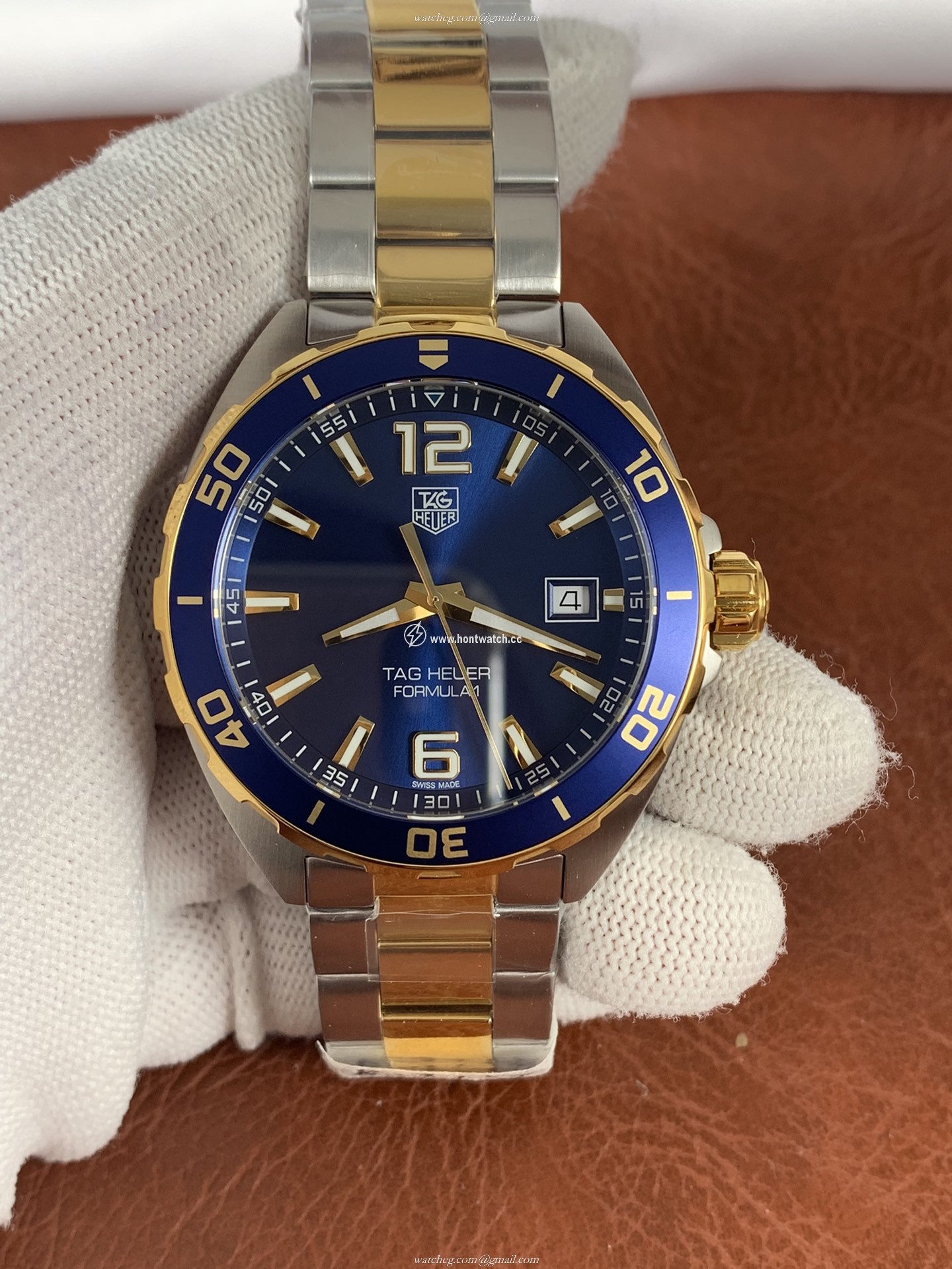 Tag Heuer Formula 1 Mens Watch - Swiss Quartz 41mm Steel Blue Dial